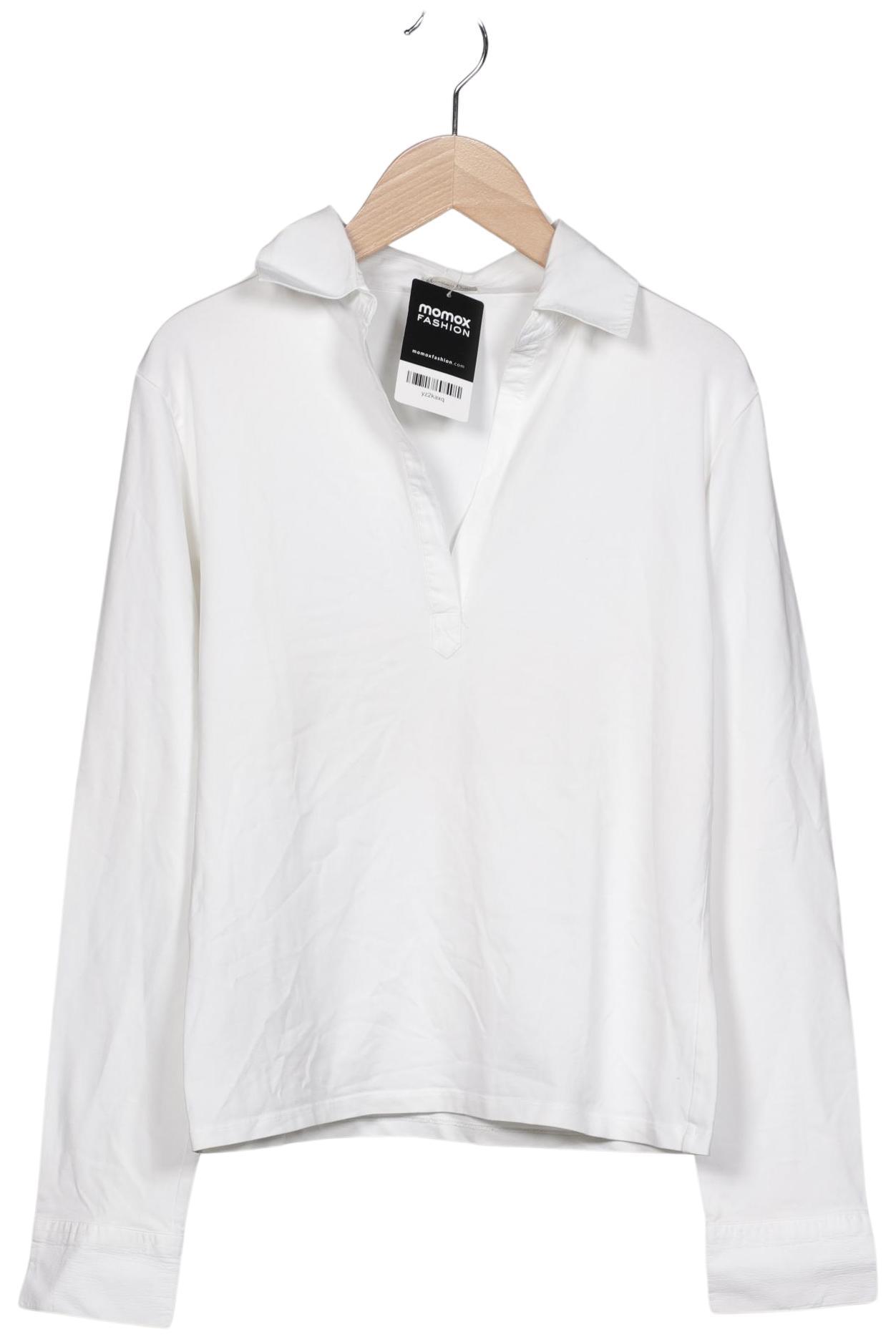 

Massimo Dutti Damen Poloshirt, weiß, Gr. 34