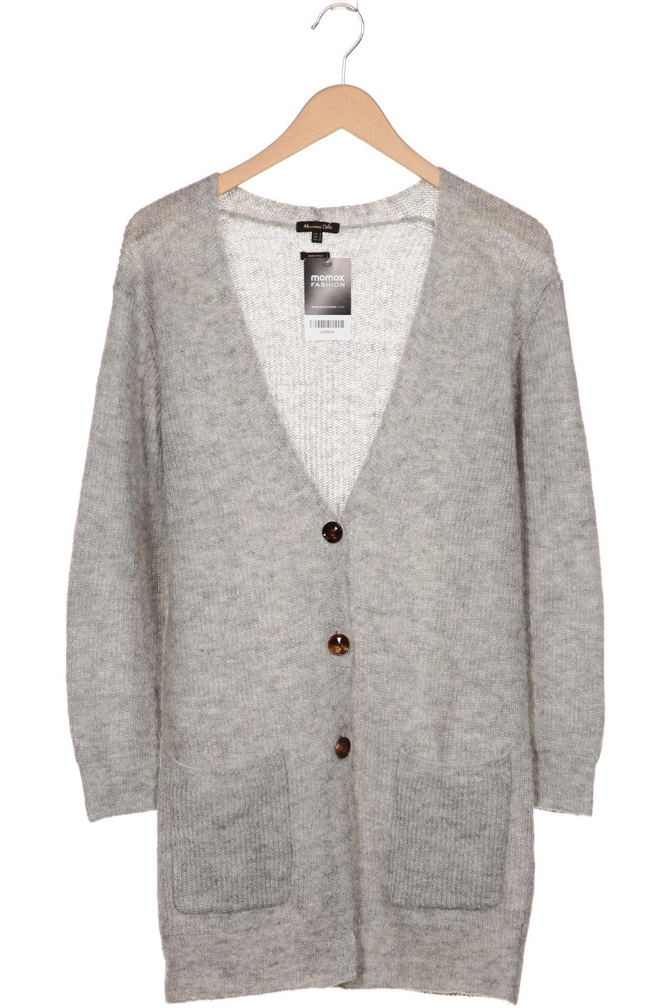 

Massimo Dutti Damen Strickjacke, grau, Gr. 38