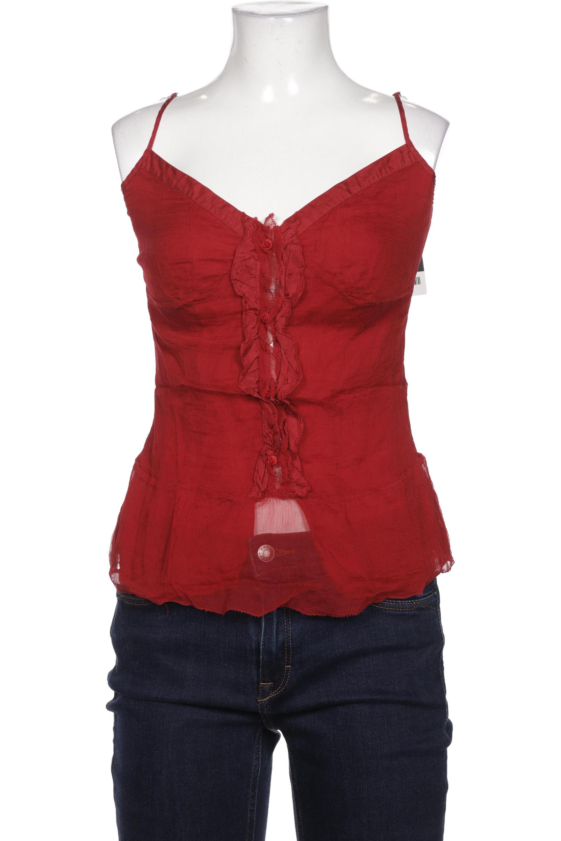 

Massimo Dutti Damen Top, rot, Gr. 32