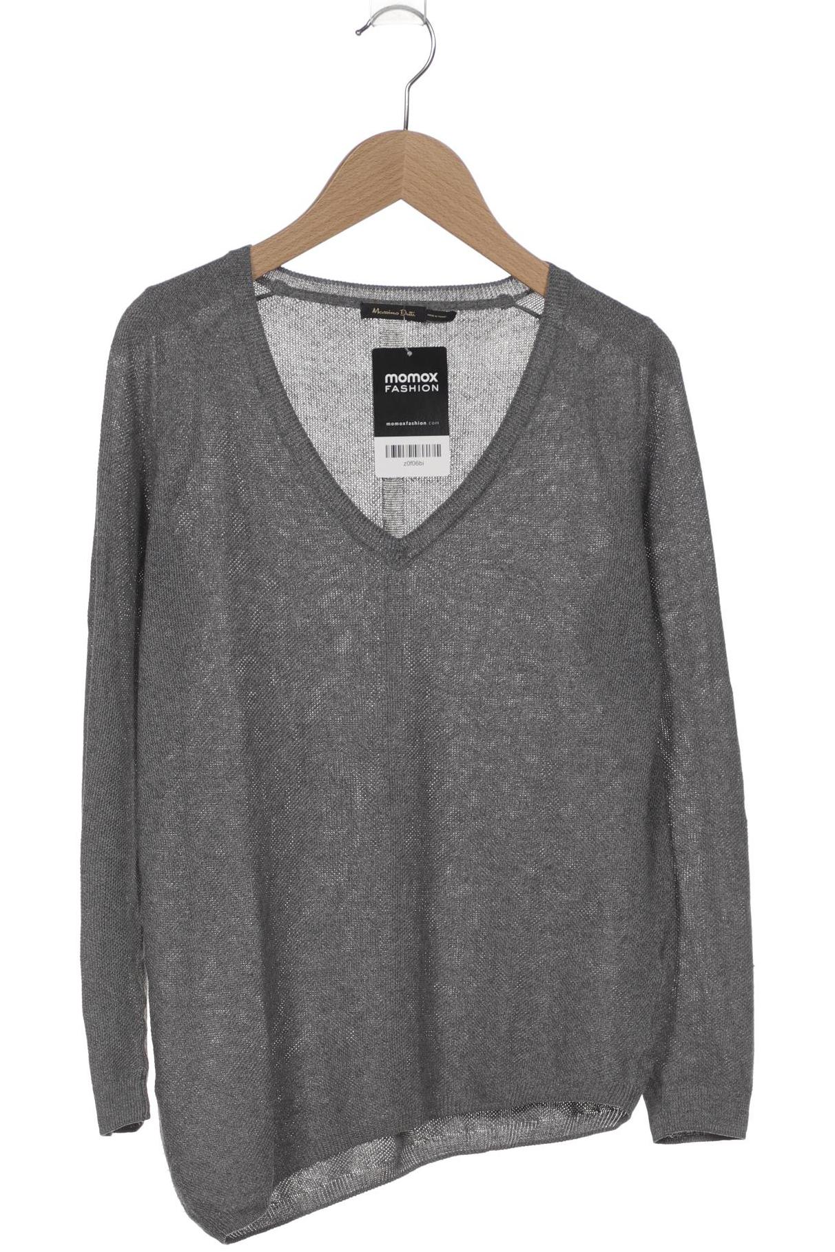

Massimo Dutti Damen Pullover, grau, Gr. 36