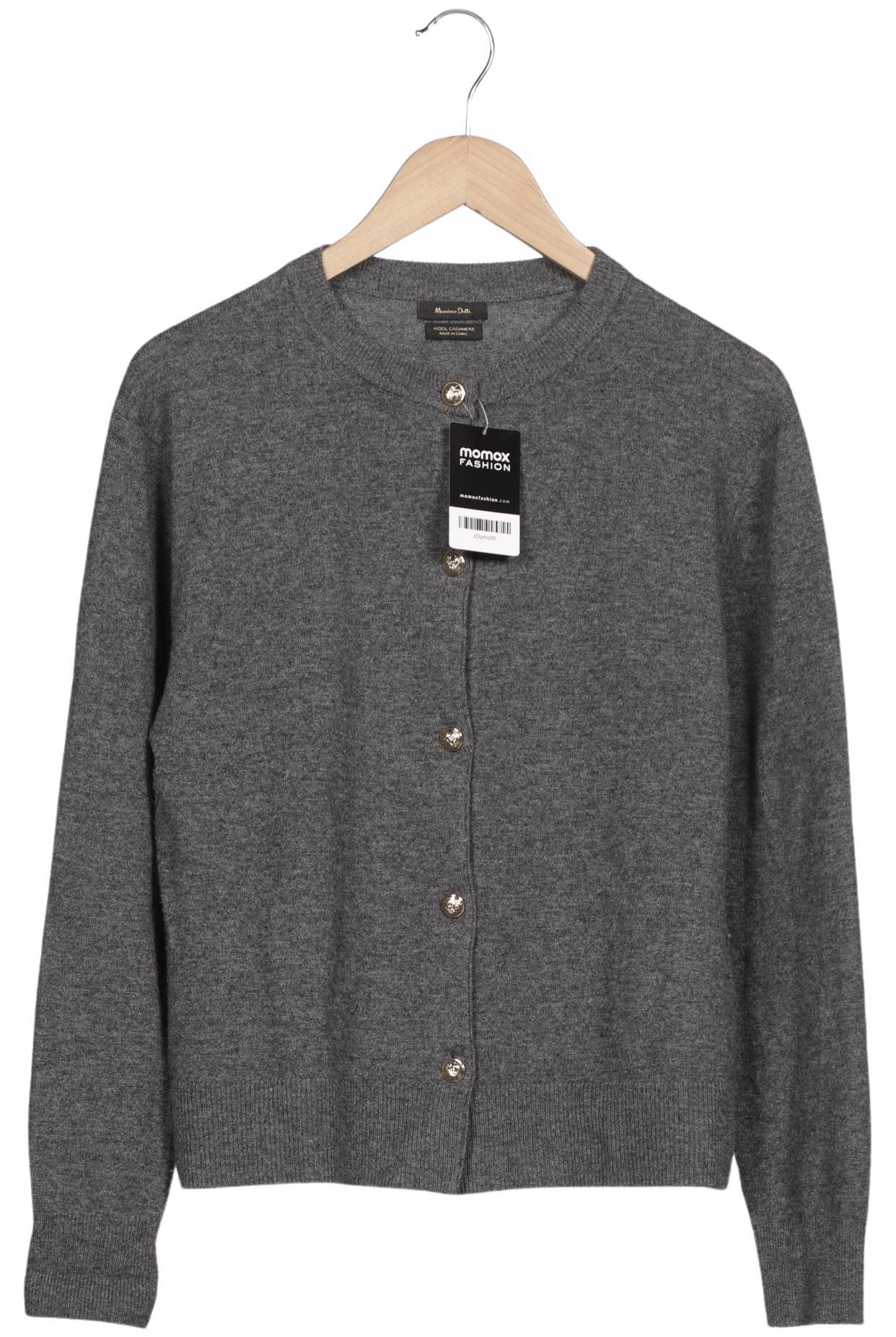 

Massimo Dutti Damen Strickjacke, grau, Gr. 42