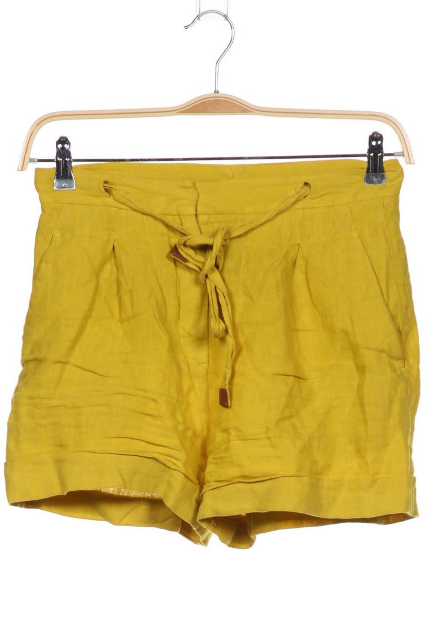 

Massimo Dutti Damen Shorts, gelb, Gr. 36