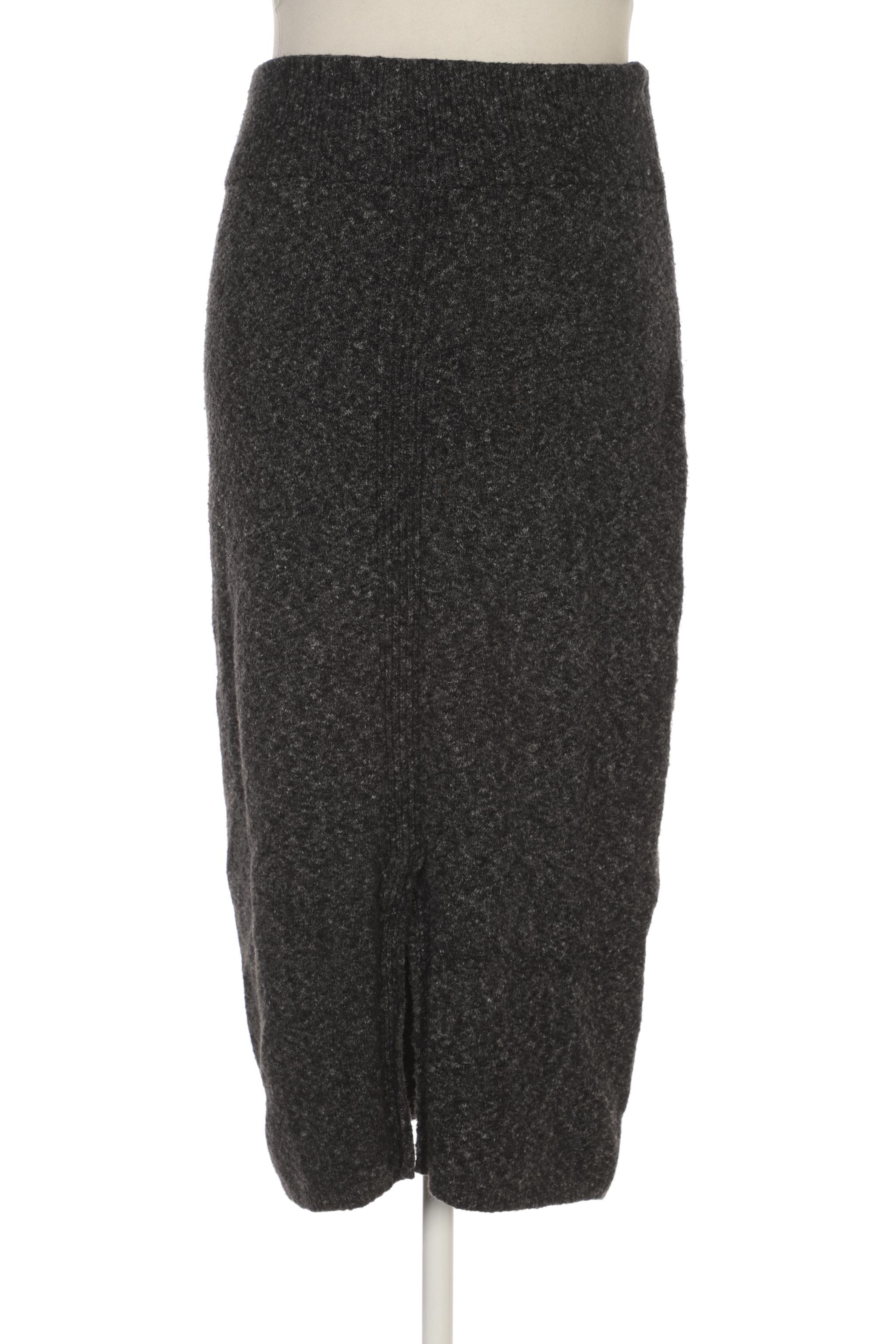 

Massimo Dutti Damen Rock, grau, Gr. 42