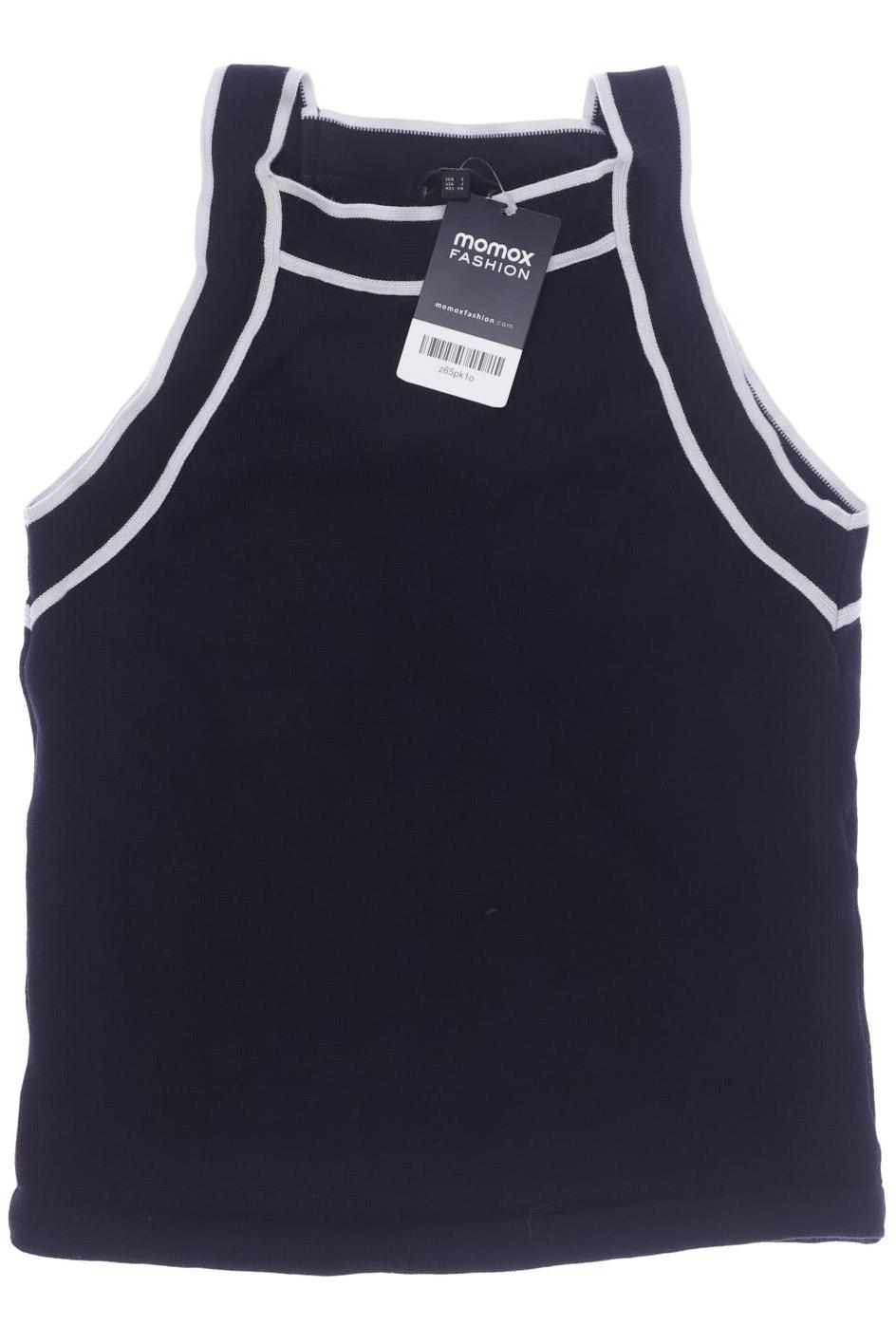 

Massimo Dutti Damen Top, schwarz, Gr. 36
