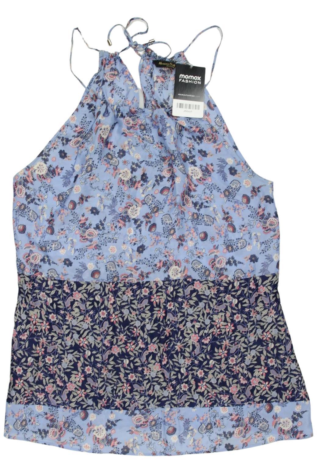 

Massimo Dutti Damen Top, blau, Gr. 36