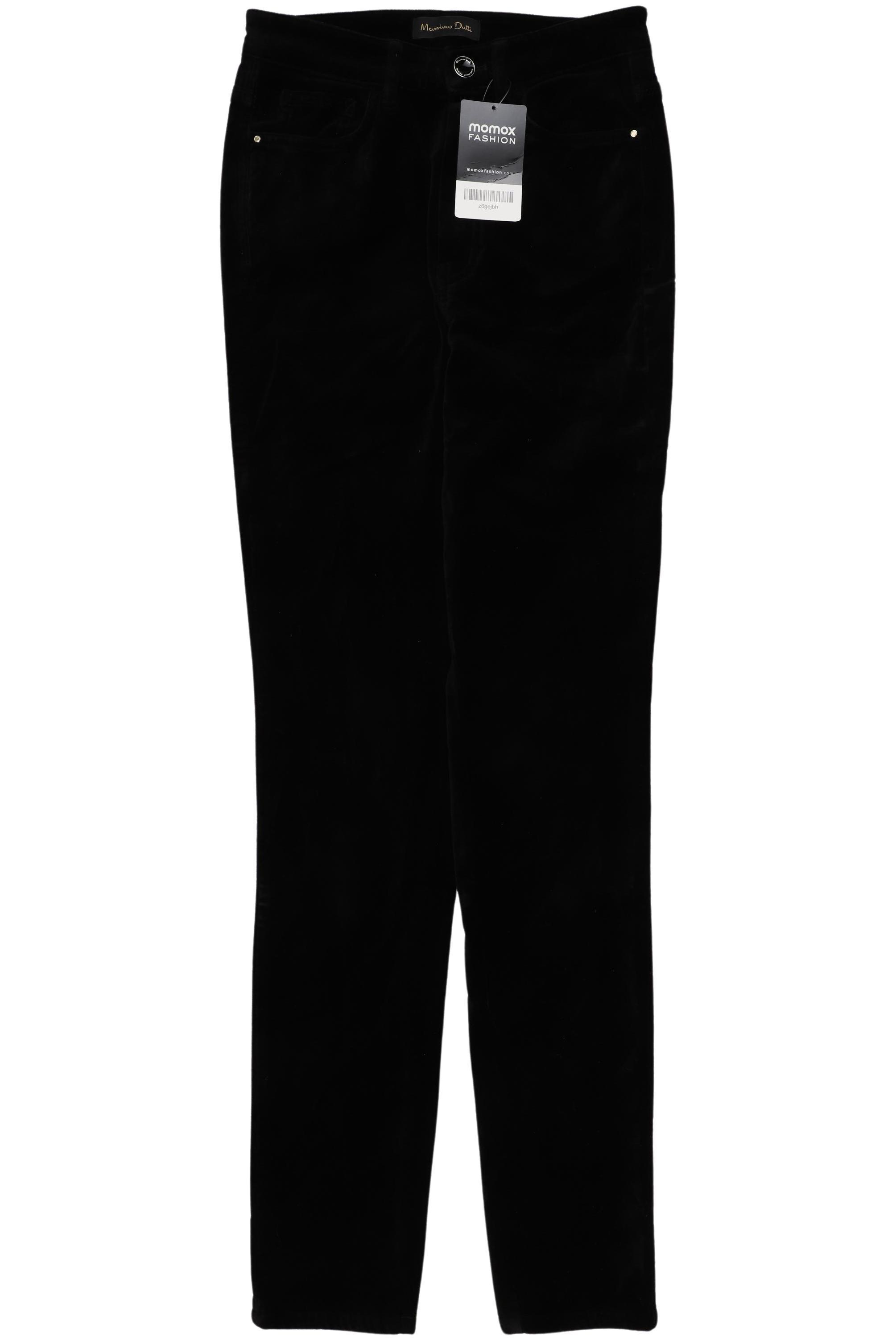 

Massimo Dutti Damen Stoffhose, schwarz, Gr. 34