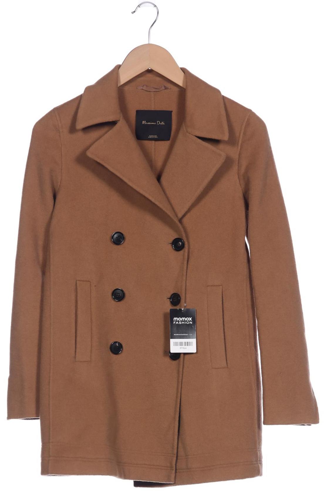 

Massimo Dutti Damen Mantel, braun, Gr. 36