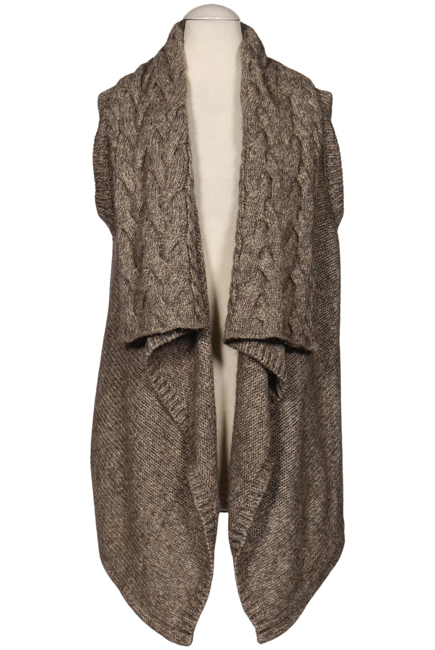 

Massimo Dutti Damen Strickjacke, braun, Gr. 32