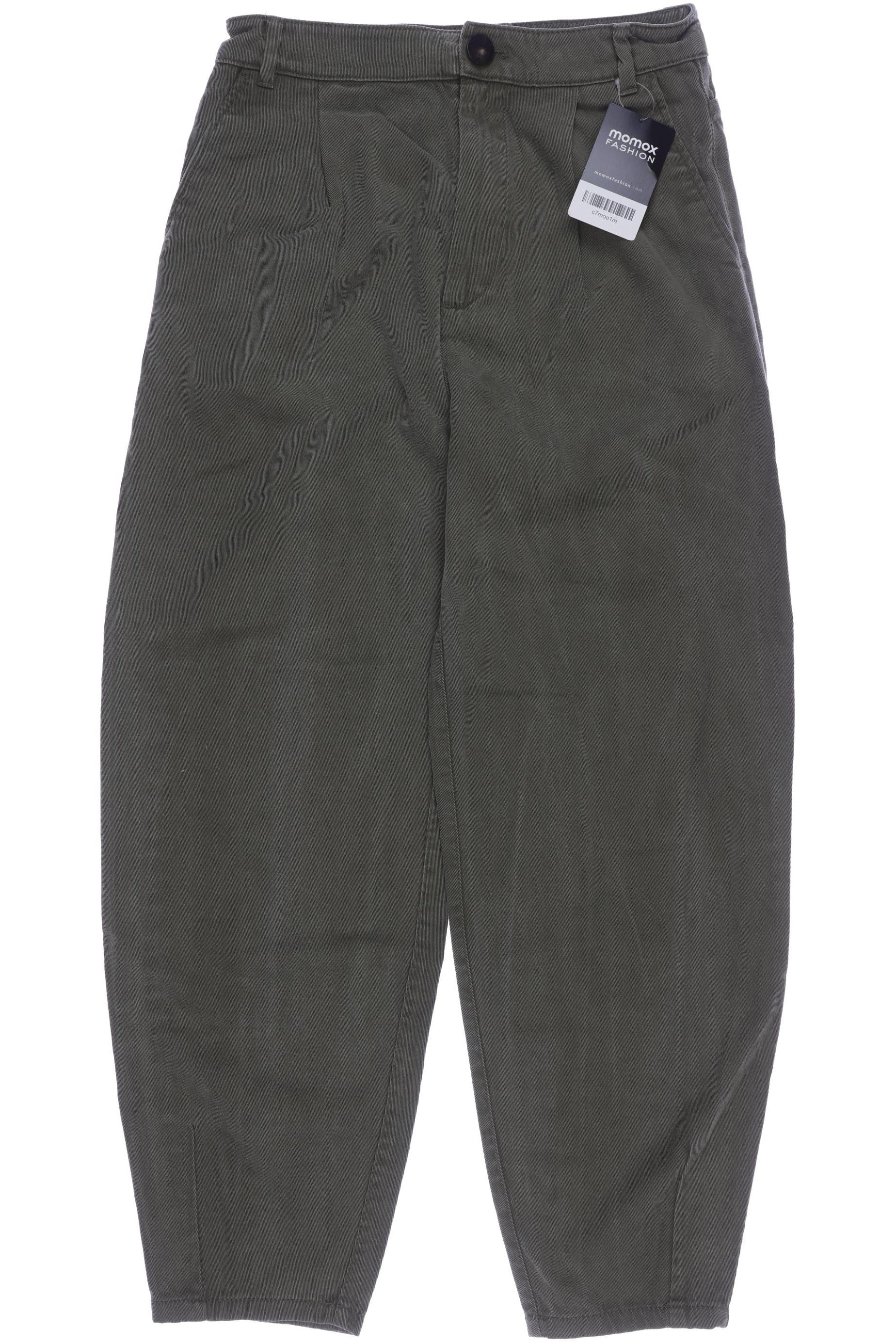 

Massimo Dutti Damen Stoffhose, grün, Gr. 36