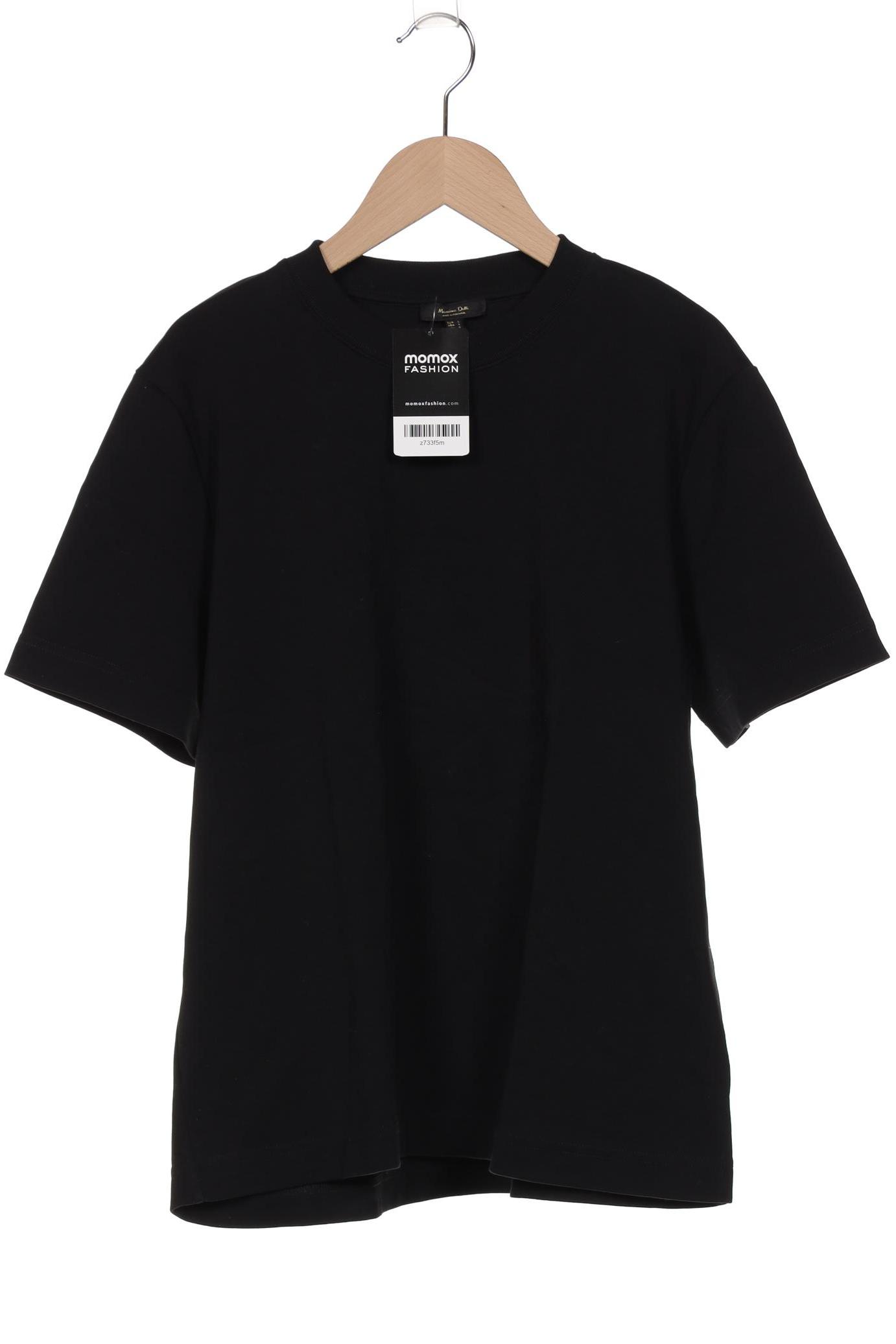 

Massimo Dutti Damen T-Shirt, schwarz, Gr. 42