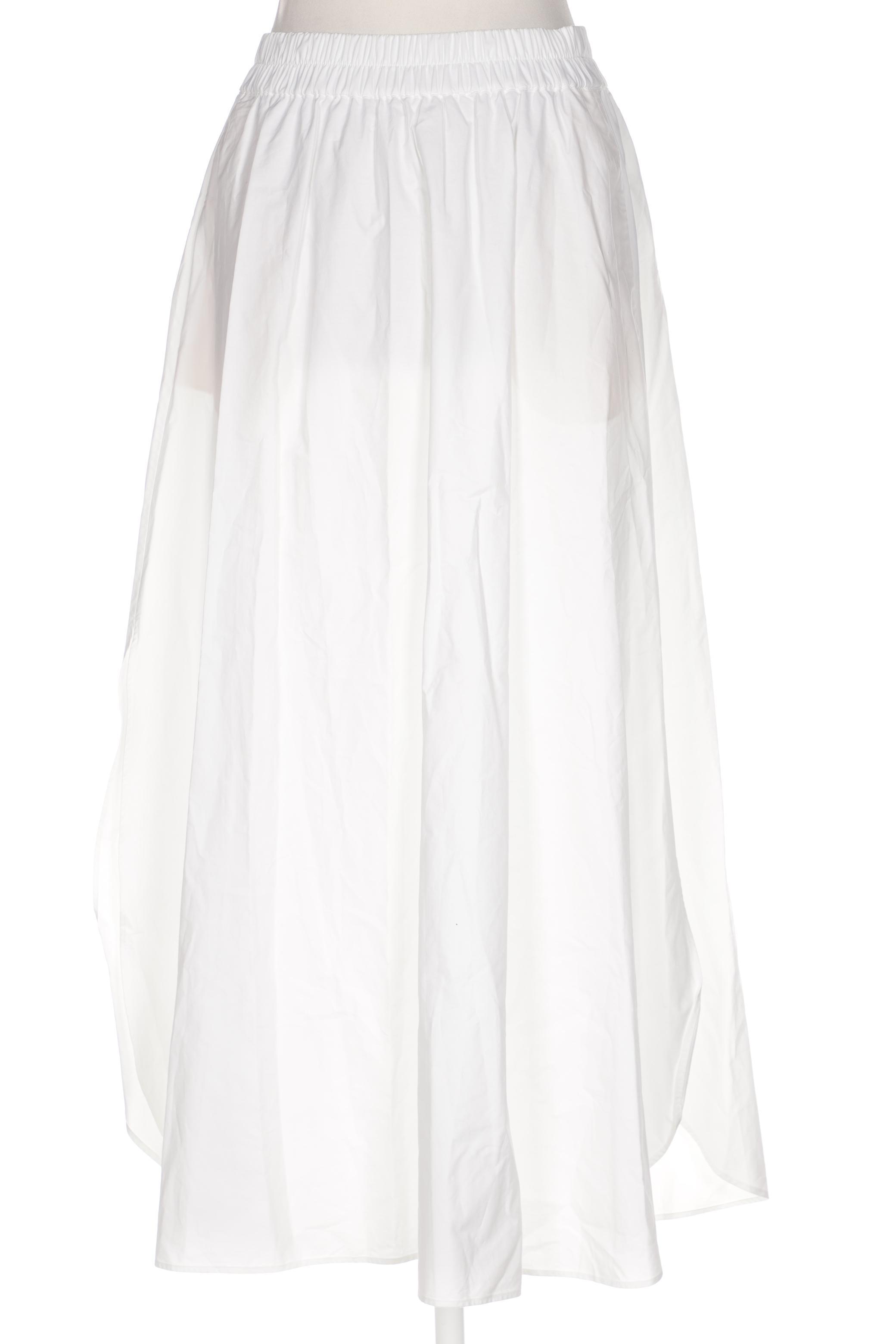 

Massimo Dutti Damen Rock, weiß, Gr. 36