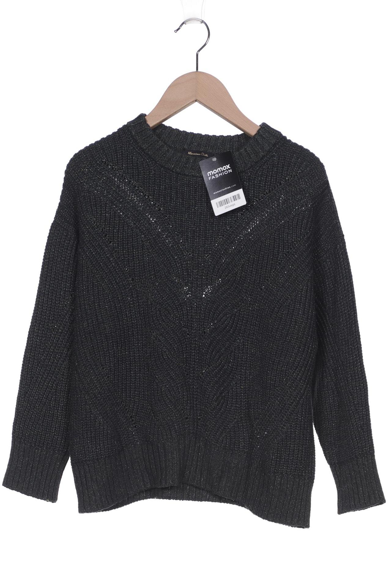 

Massimo Dutti Damen Pullover, grün, Gr. 34