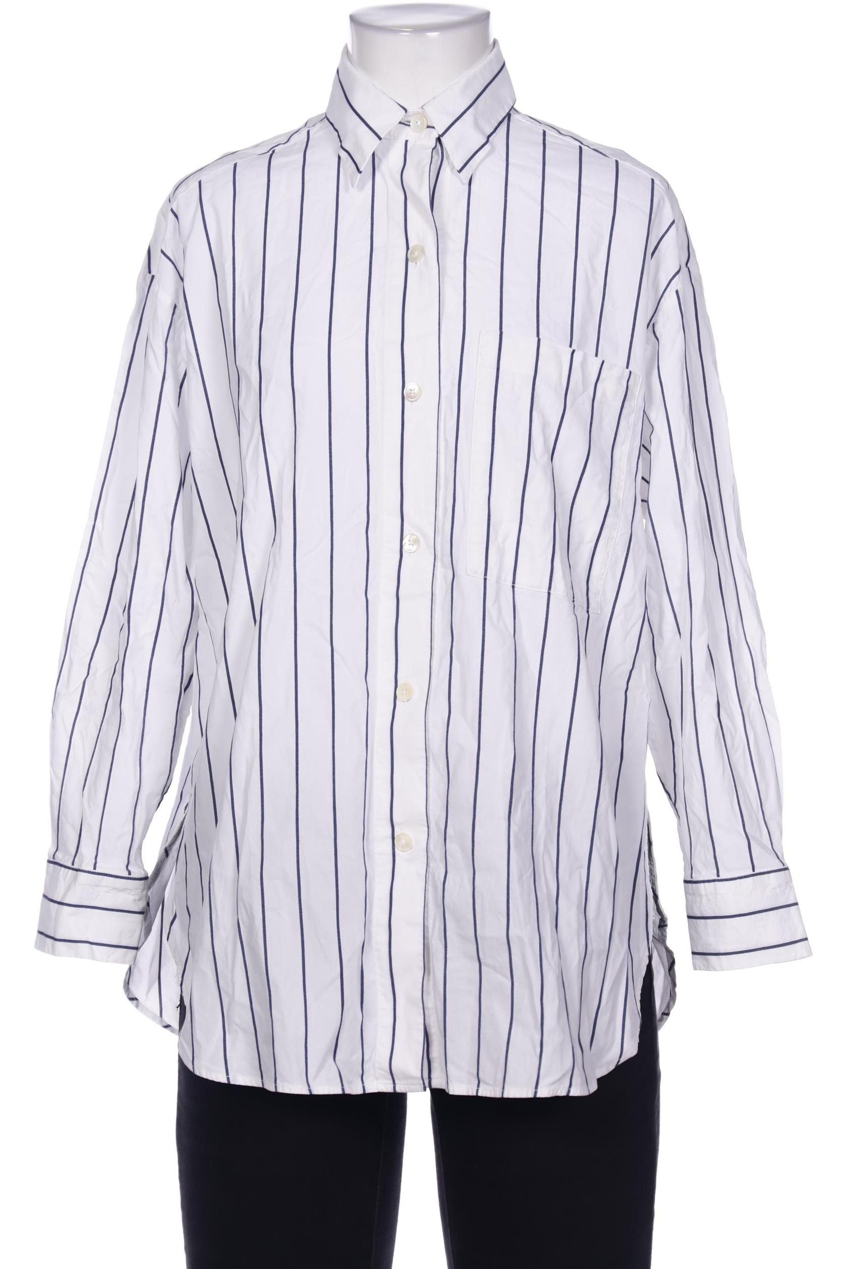 

Massimo Dutti Damen Bluse, weiß, Gr. 36