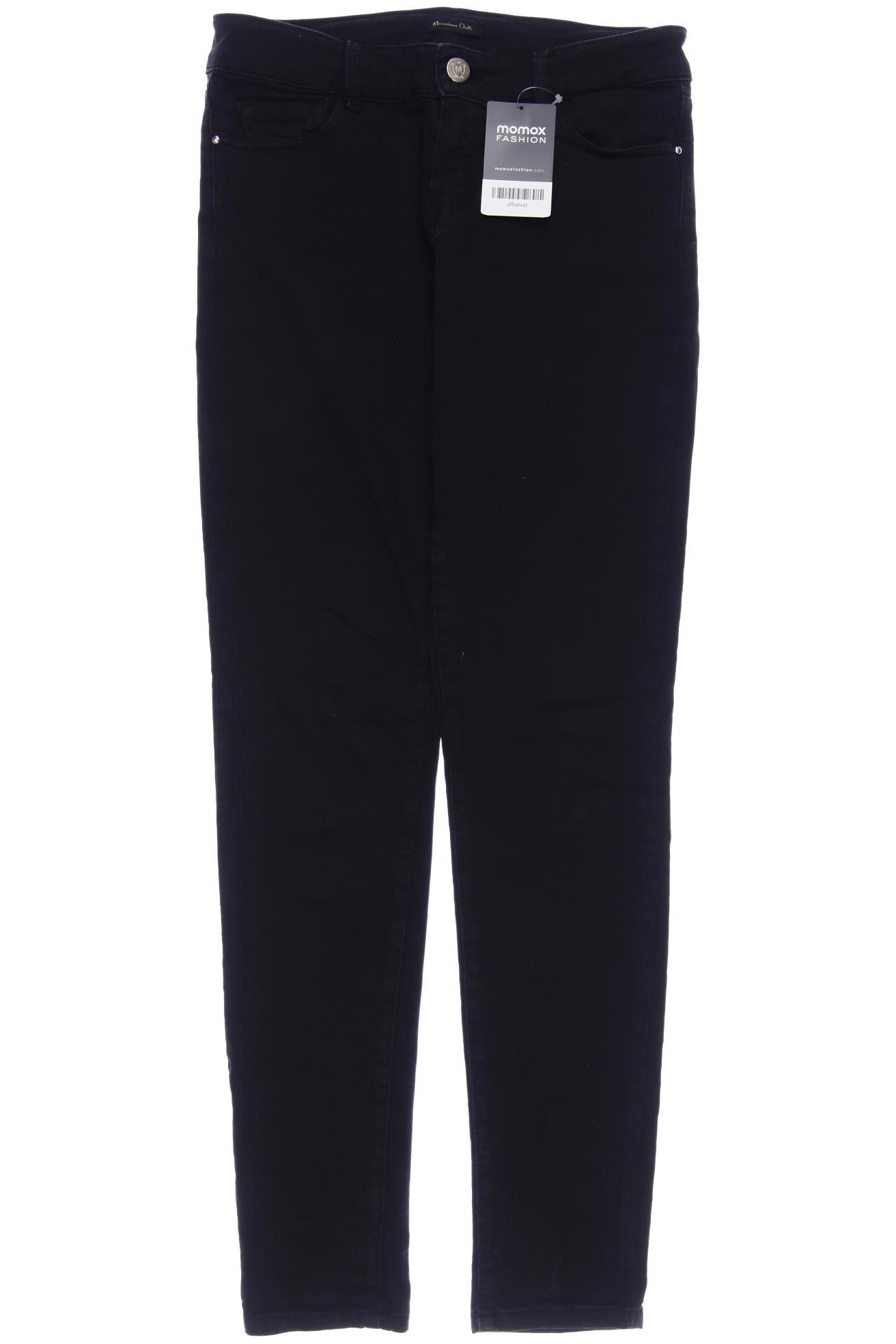 

Massimo Dutti Damen Jeans, schwarz