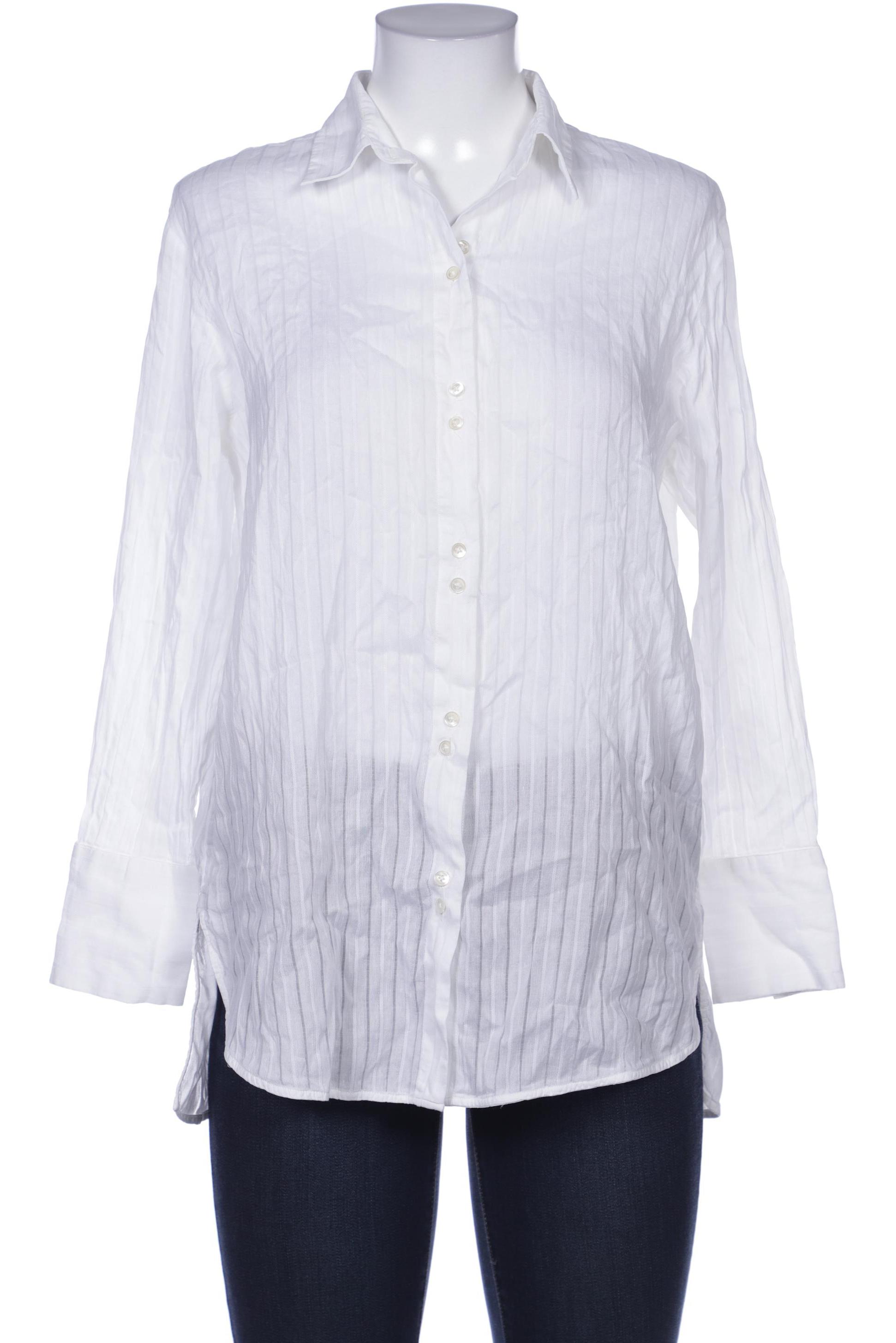 

Massimo Dutti Damen Bluse, weiß, Gr. 38