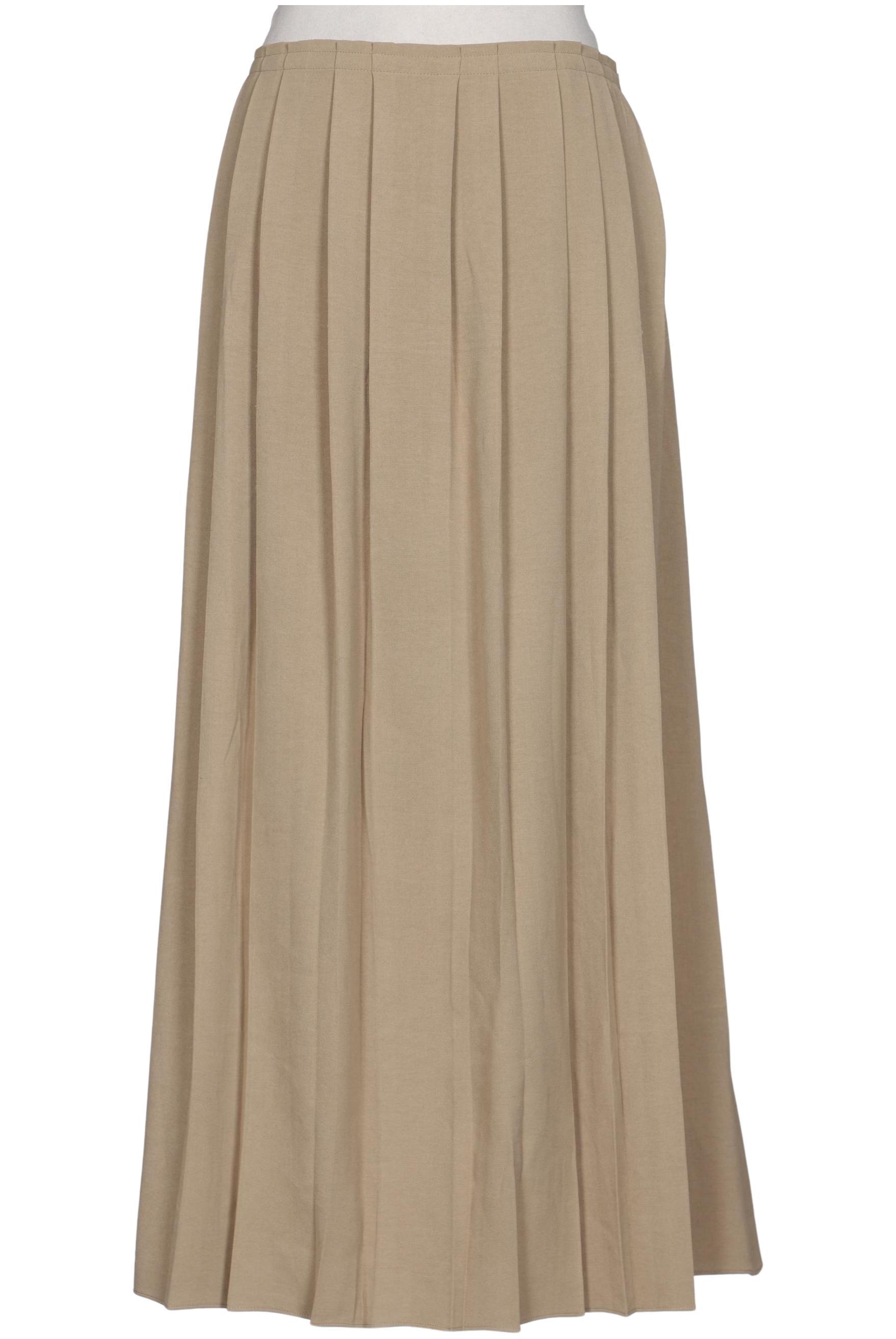 

Massimo Dutti Damen Rock, beige, Gr. 38