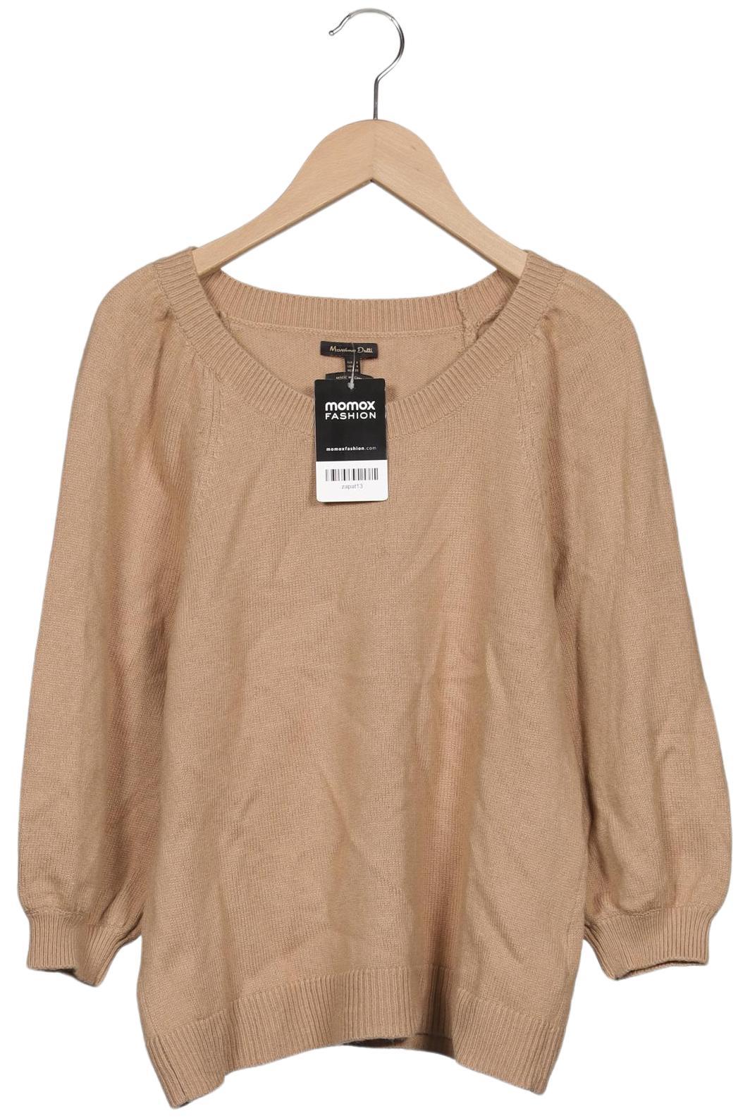 

Massimo Dutti Damen Pullover, beige, Gr. 36