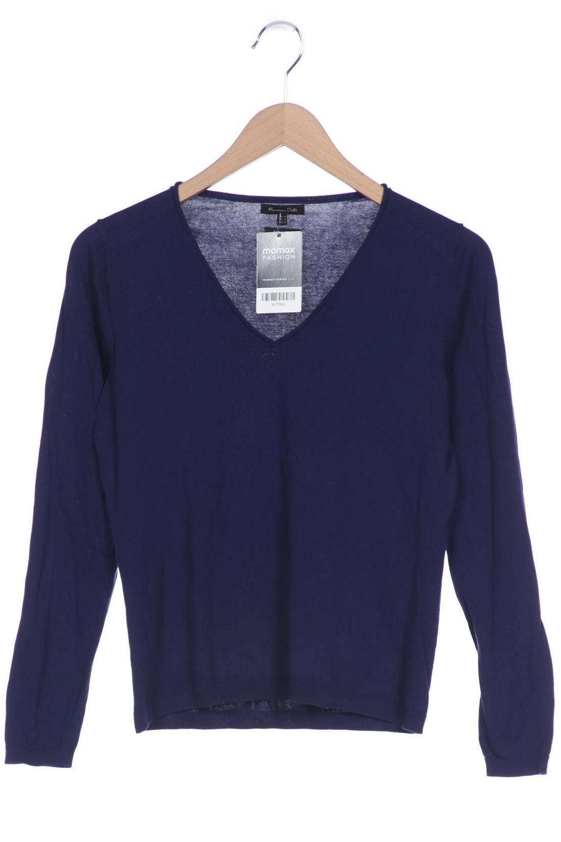 

Massimo Dutti Damen Pullover, marineblau, Gr. 38