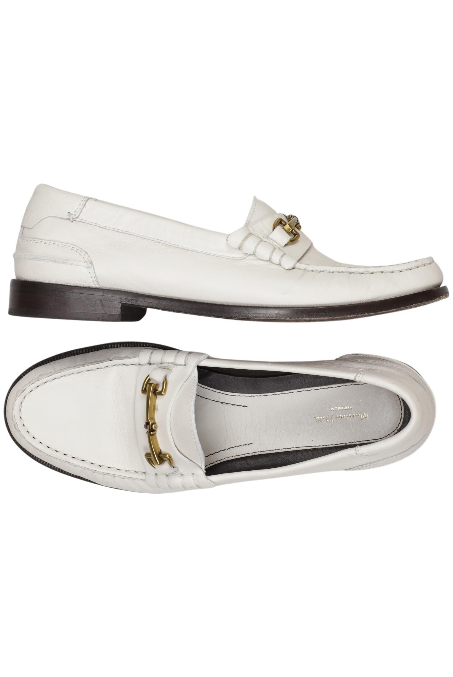 

Massimo Dutti Damen Halbschuh, weiß, Gr. 37