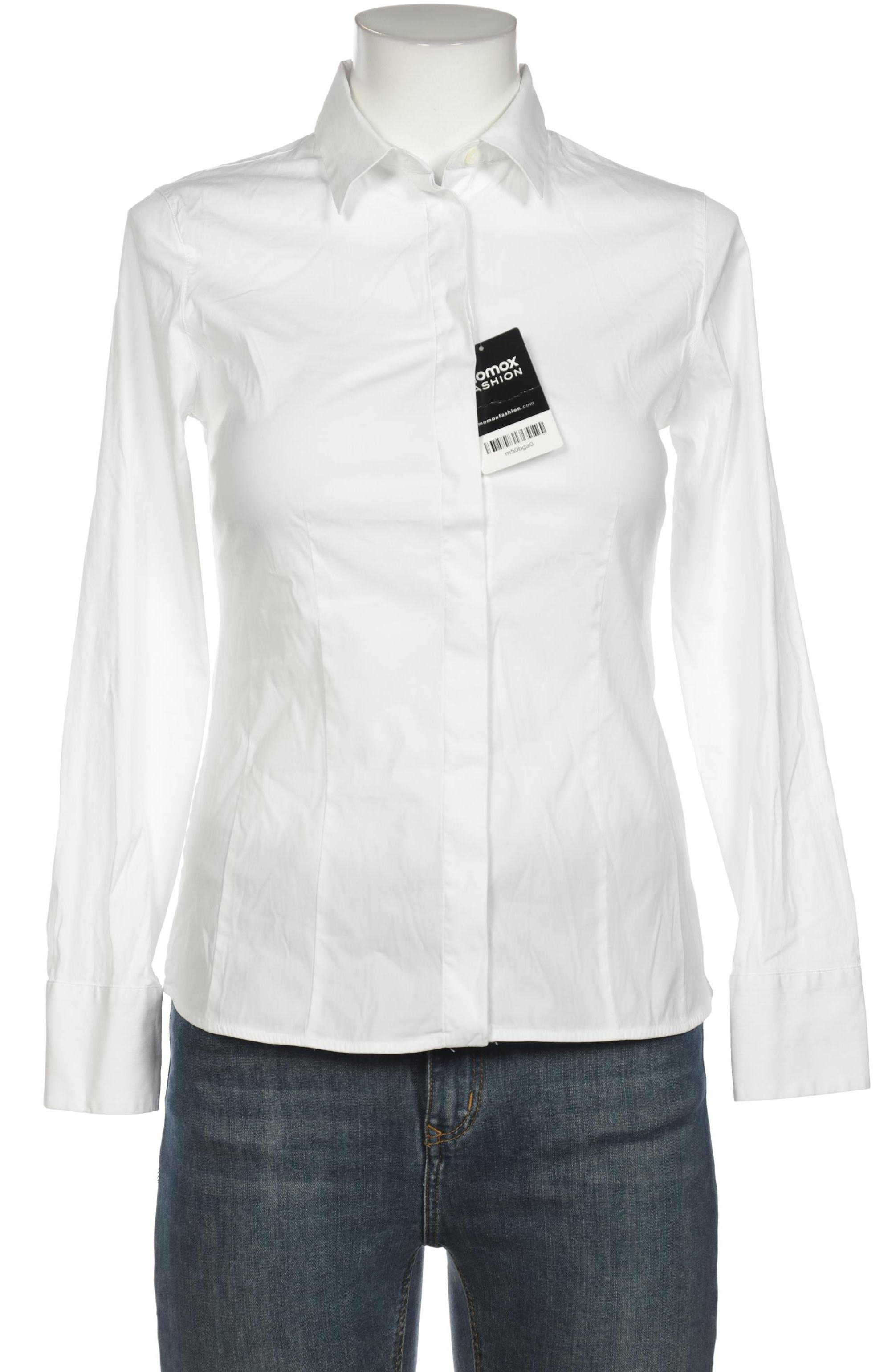 

Massimo Dutti Damen Bluse, weiß, Gr. 38