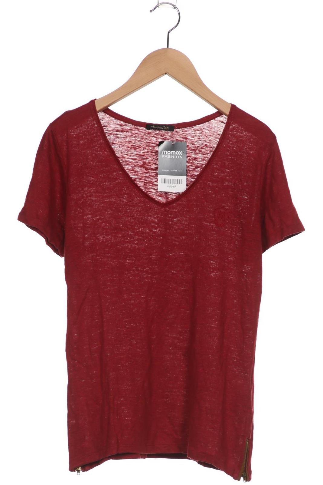 

Massimo Dutti Damen T-Shirt, bordeaux