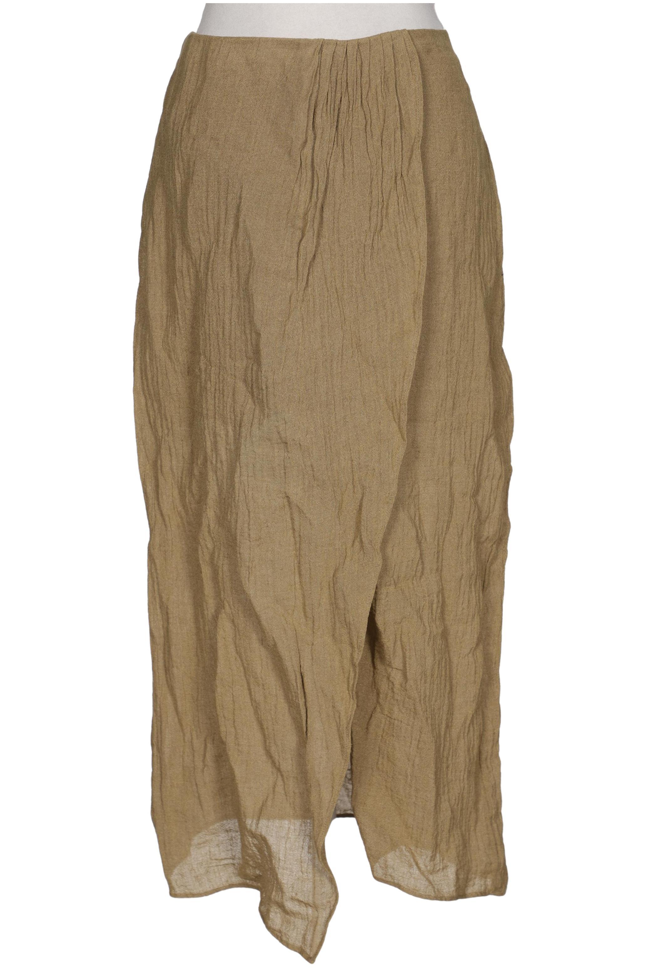 

Massimo Dutti Damen Rock, grün, Gr. 38