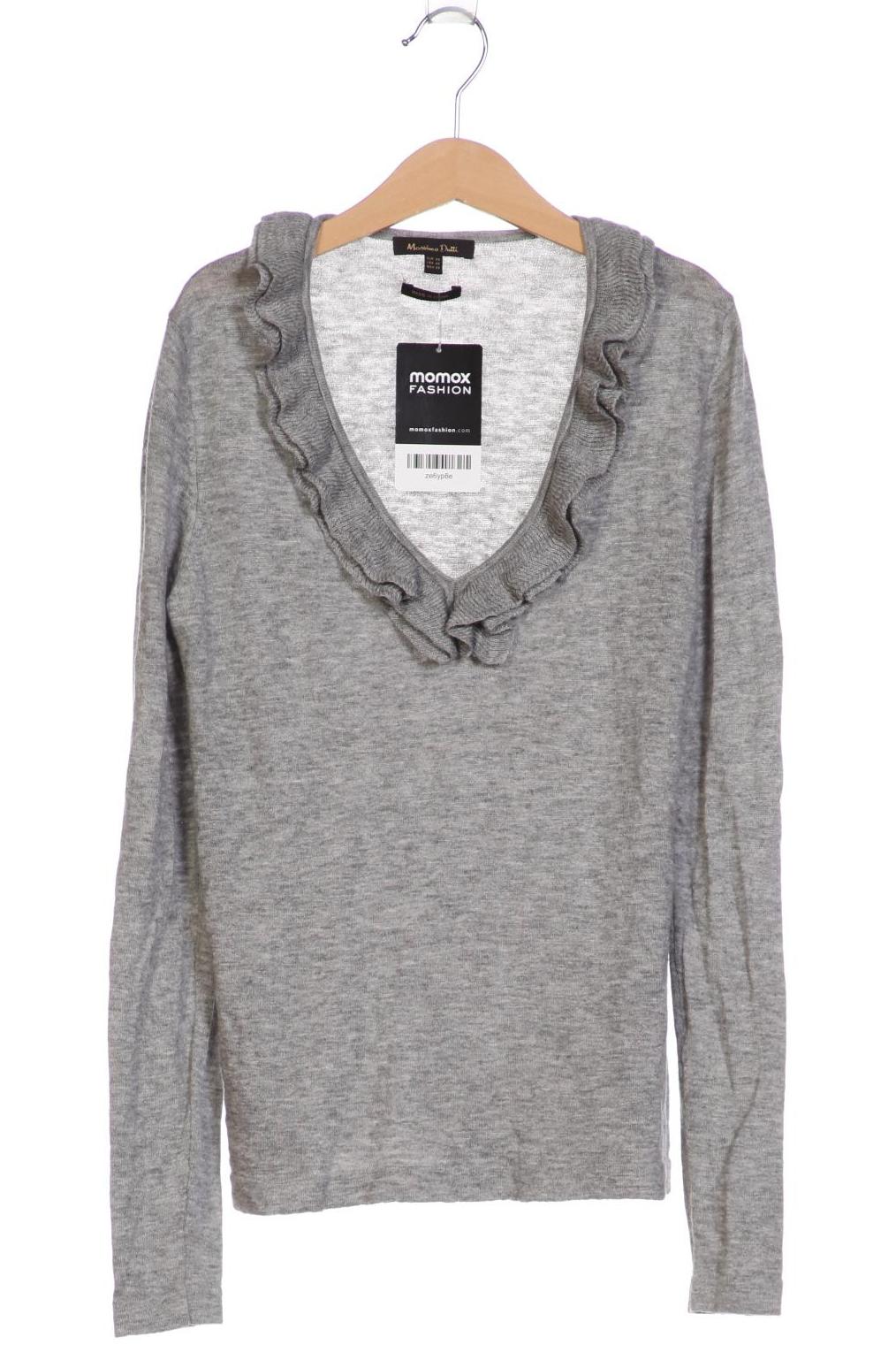 

Massimo Dutti Damen Pullover, grau, Gr. 34