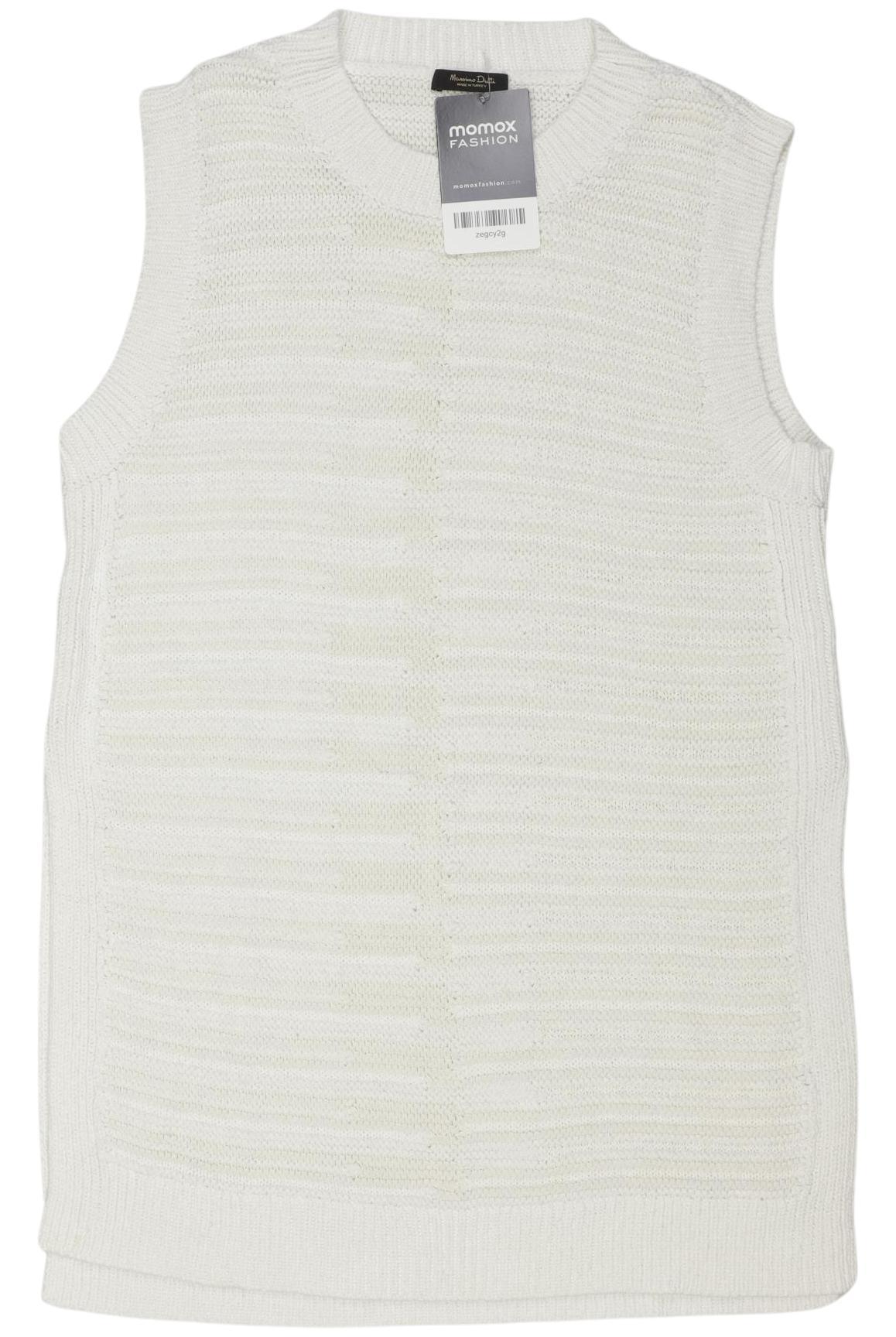 

Massimo Dutti Damen Pullover, cremeweiß, Gr. 36