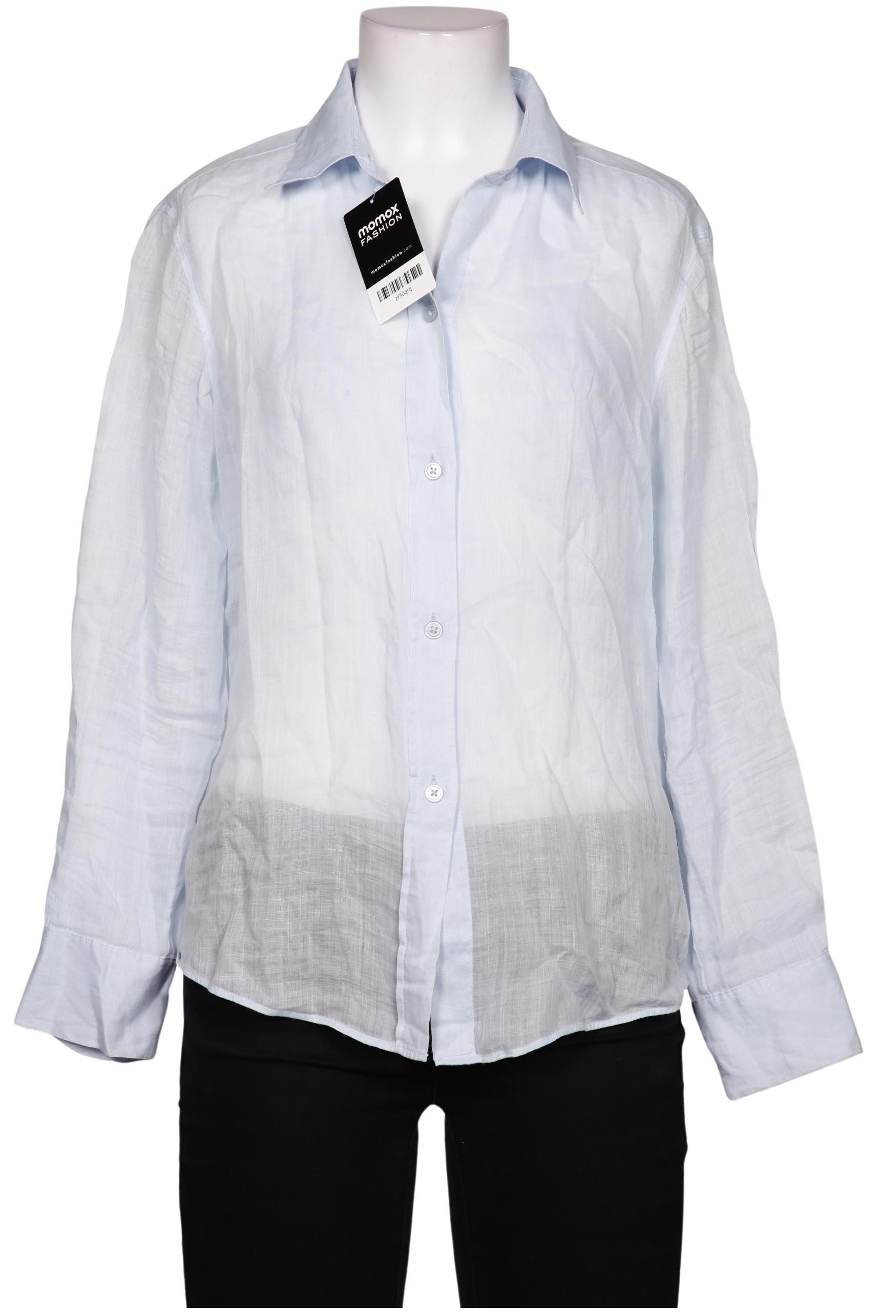 

Massimo Dutti Damen Bluse, blau, Gr. 34