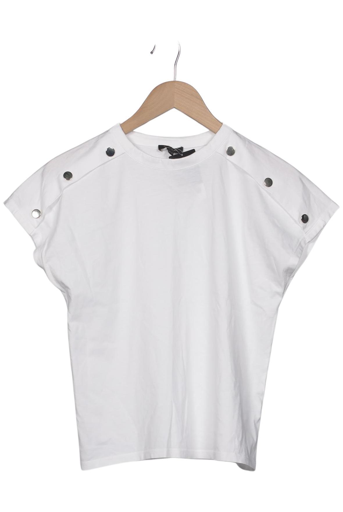 

Massimo Dutti Damen T-Shirt, weiß, Gr. 34