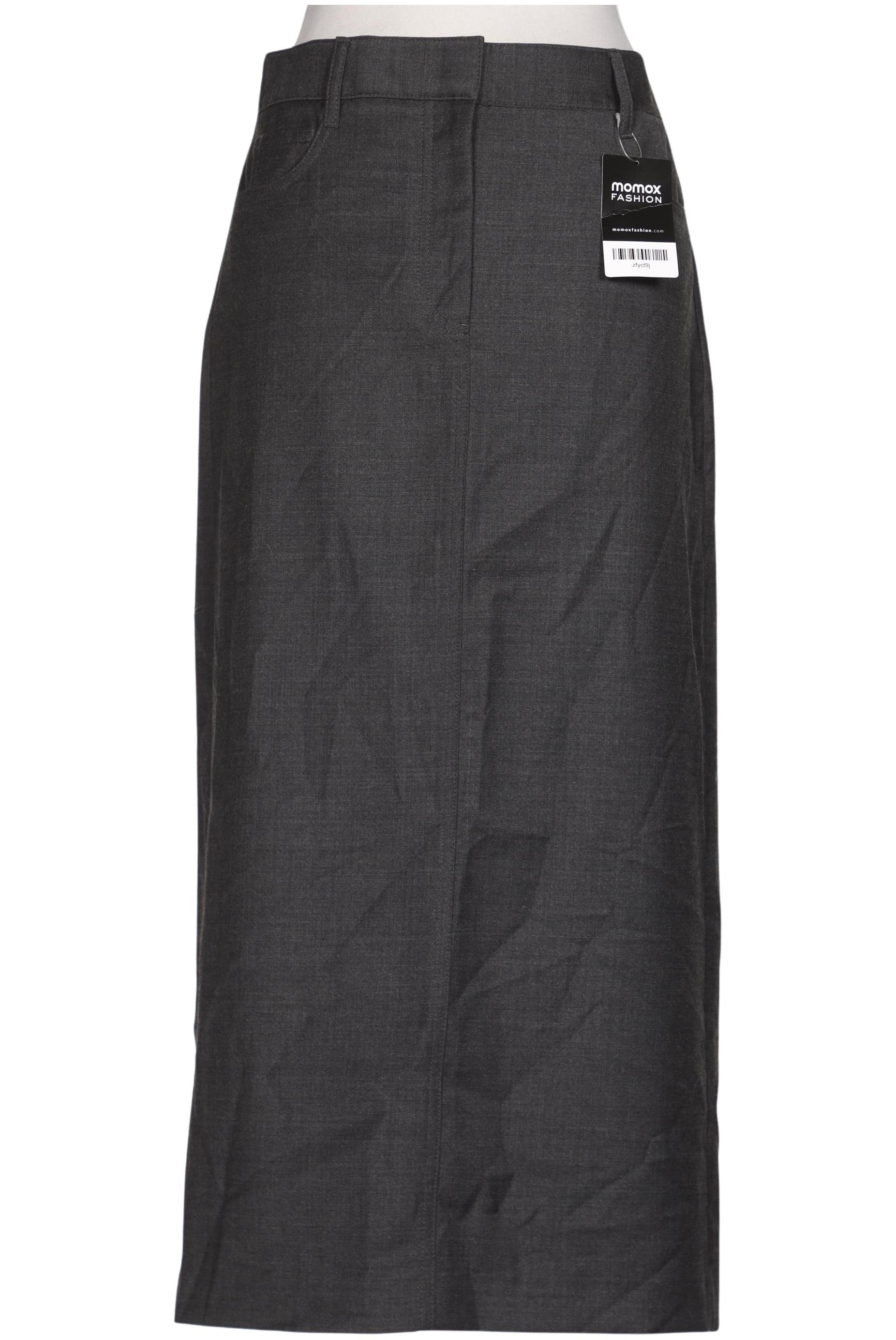 

Massimo Dutti Damen Rock, grau, Gr. 38