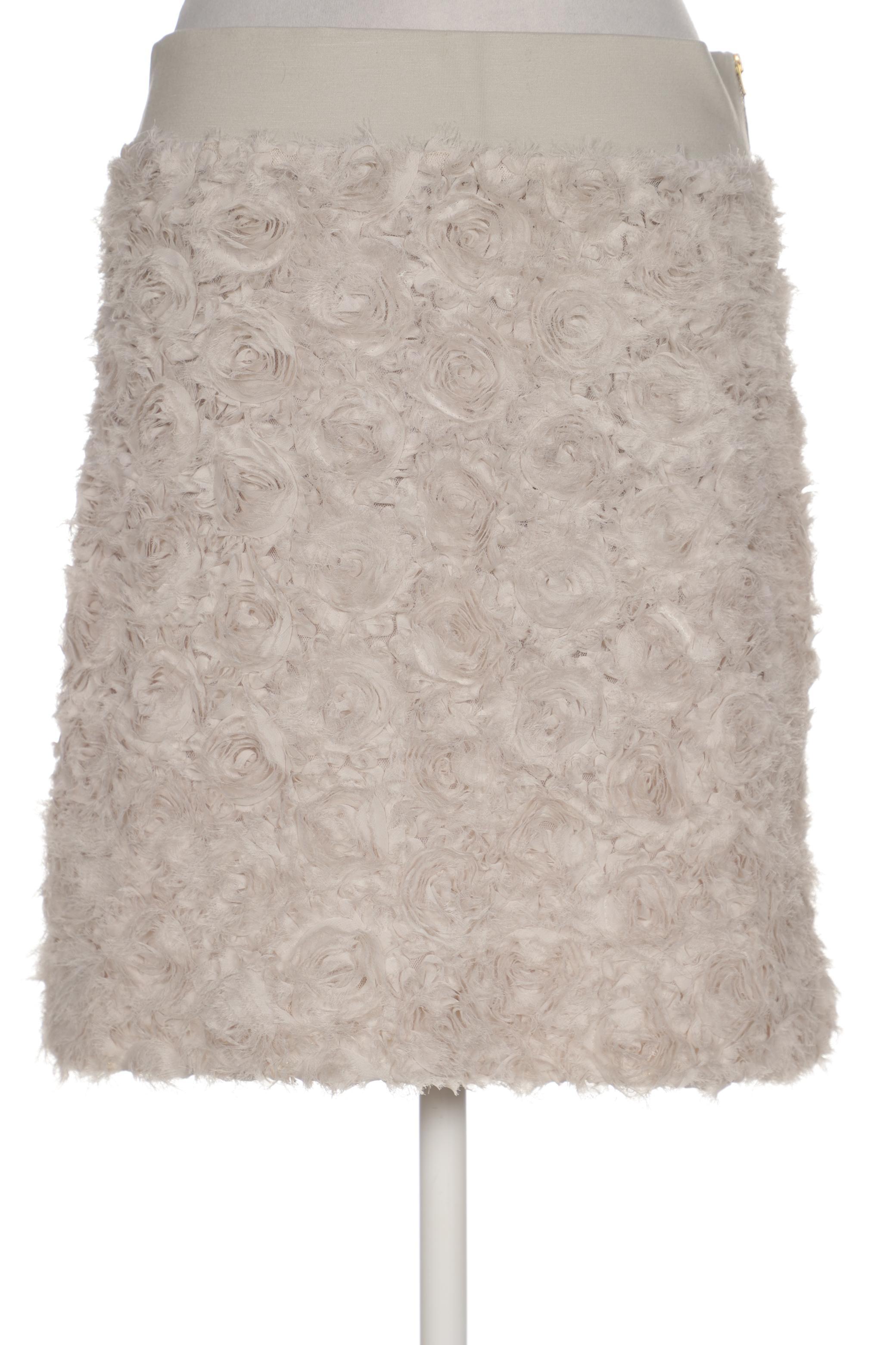 

Massimo Dutti Damen Rock, beige, Gr. 38
