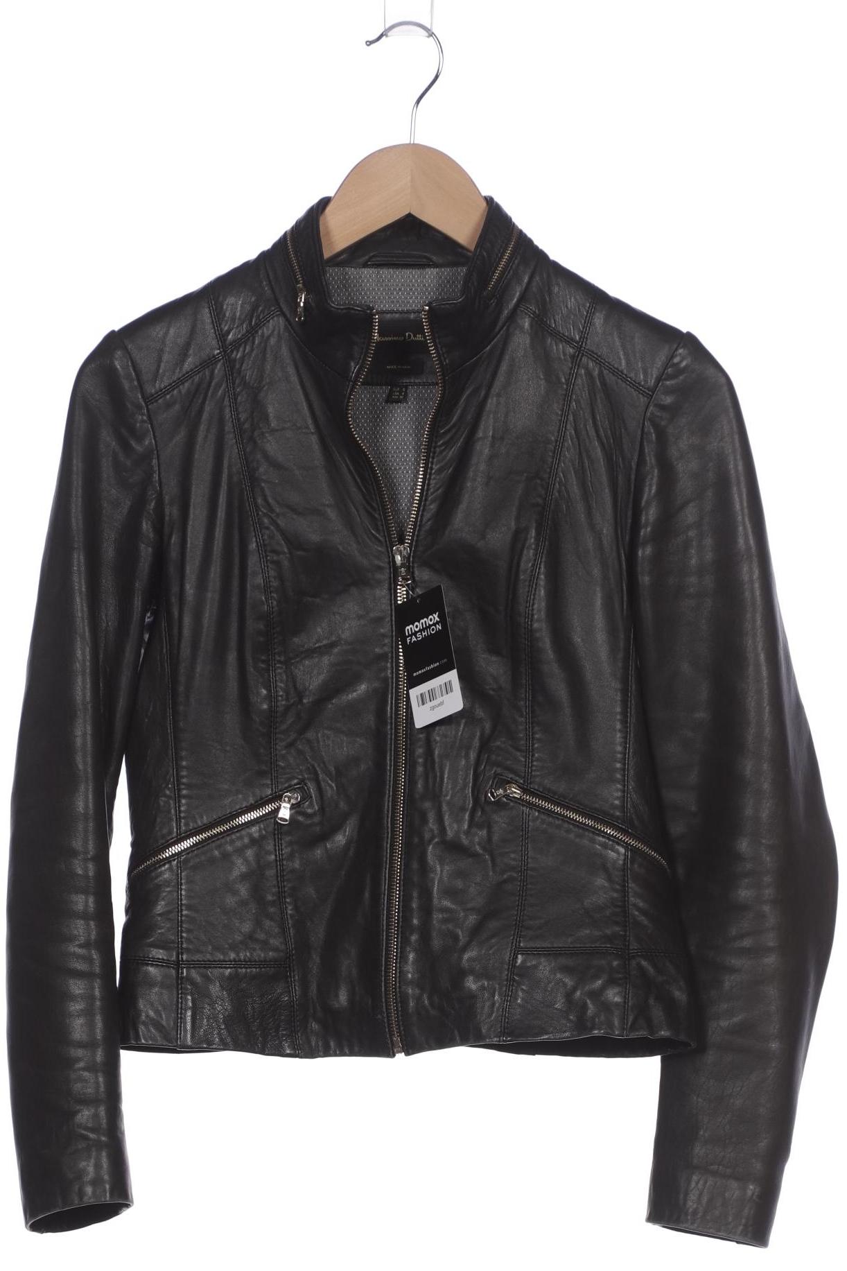 

Massimo Dutti Damen Jacke, schwarz, Gr. 36