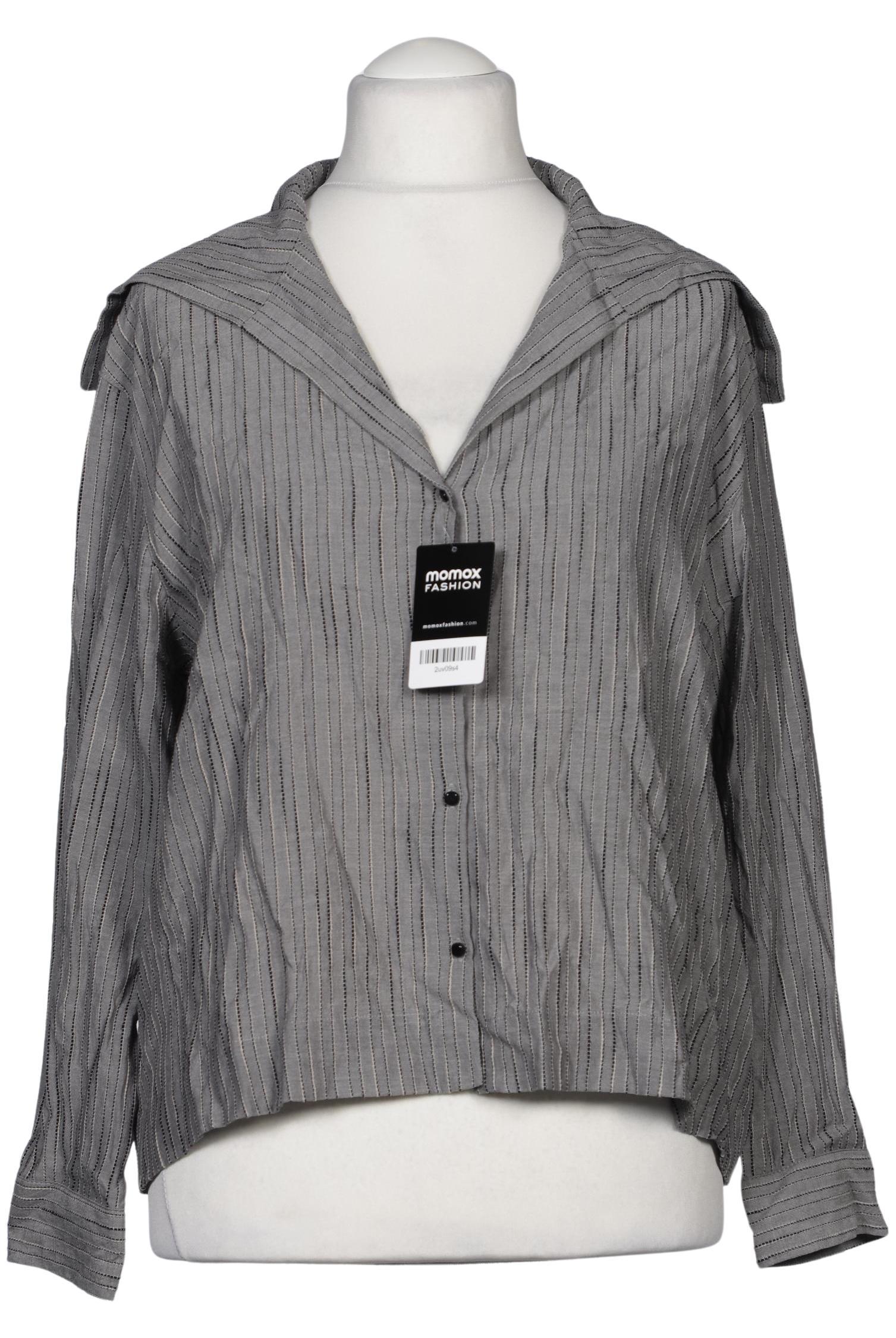 

Massimo Dutti Damen Bluse, grau, Gr. 38