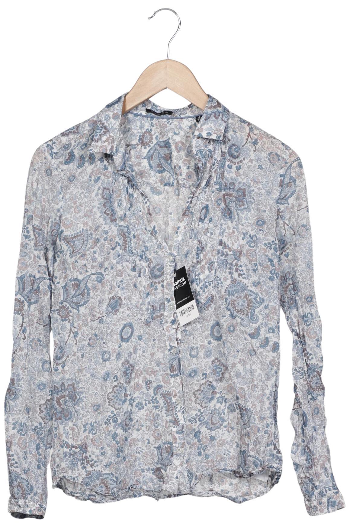 

Massimo Dutti Damen Bluse, blau, Gr. 42