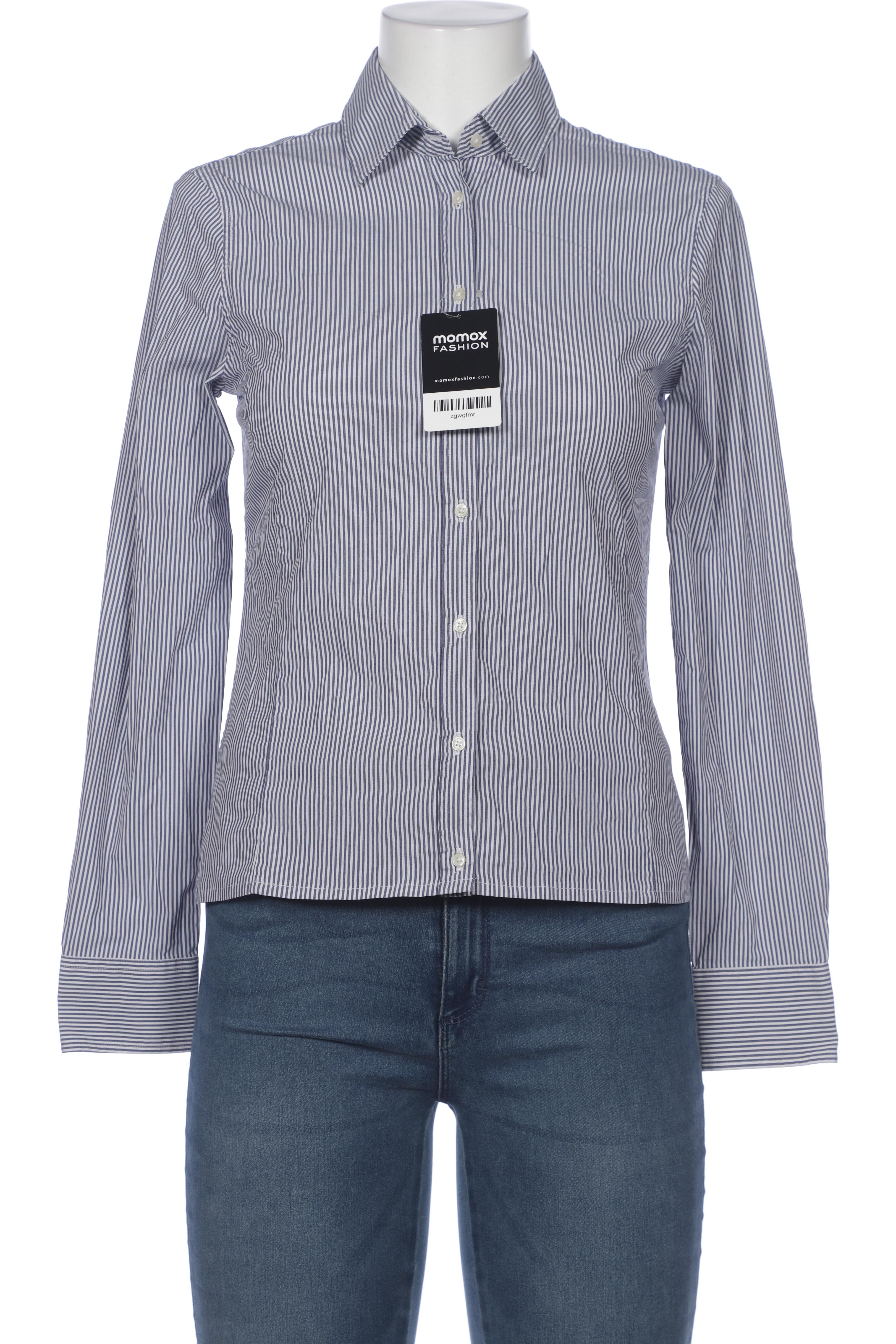 

Massimo Dutti Damen Bluse, blau, Gr. 40