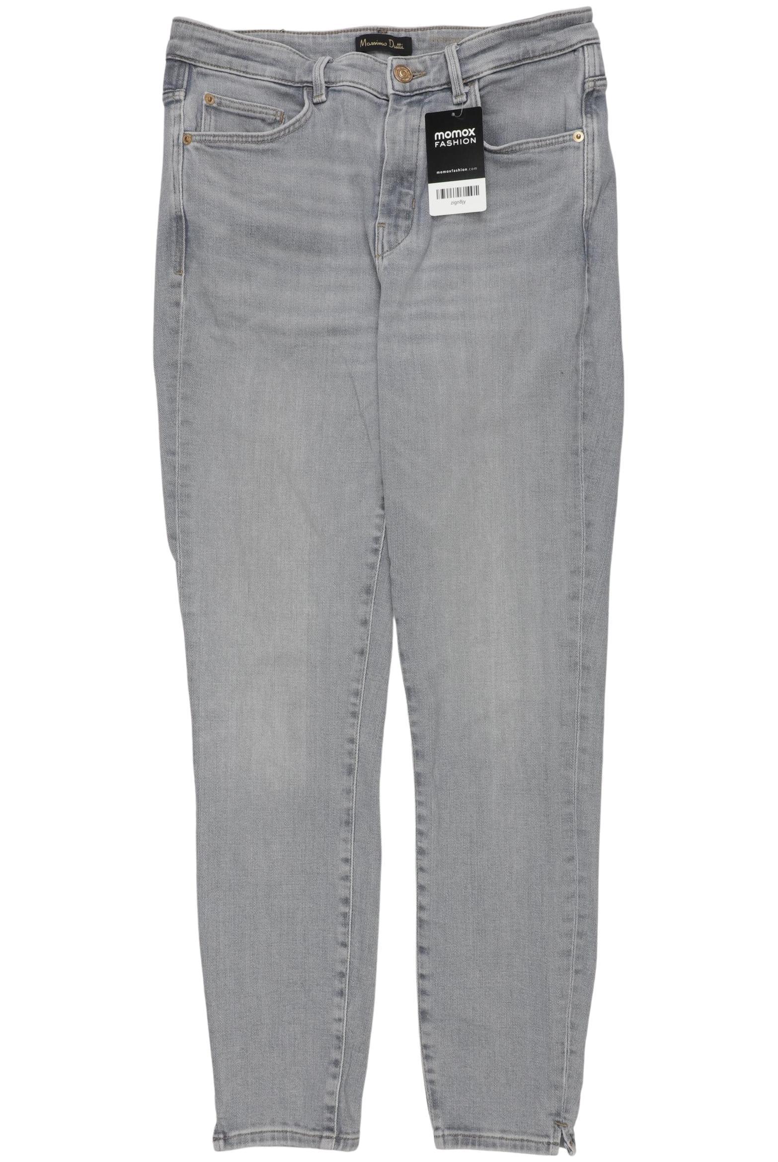 

Massimo Dutti Damen Jeans, grau, Gr. 40