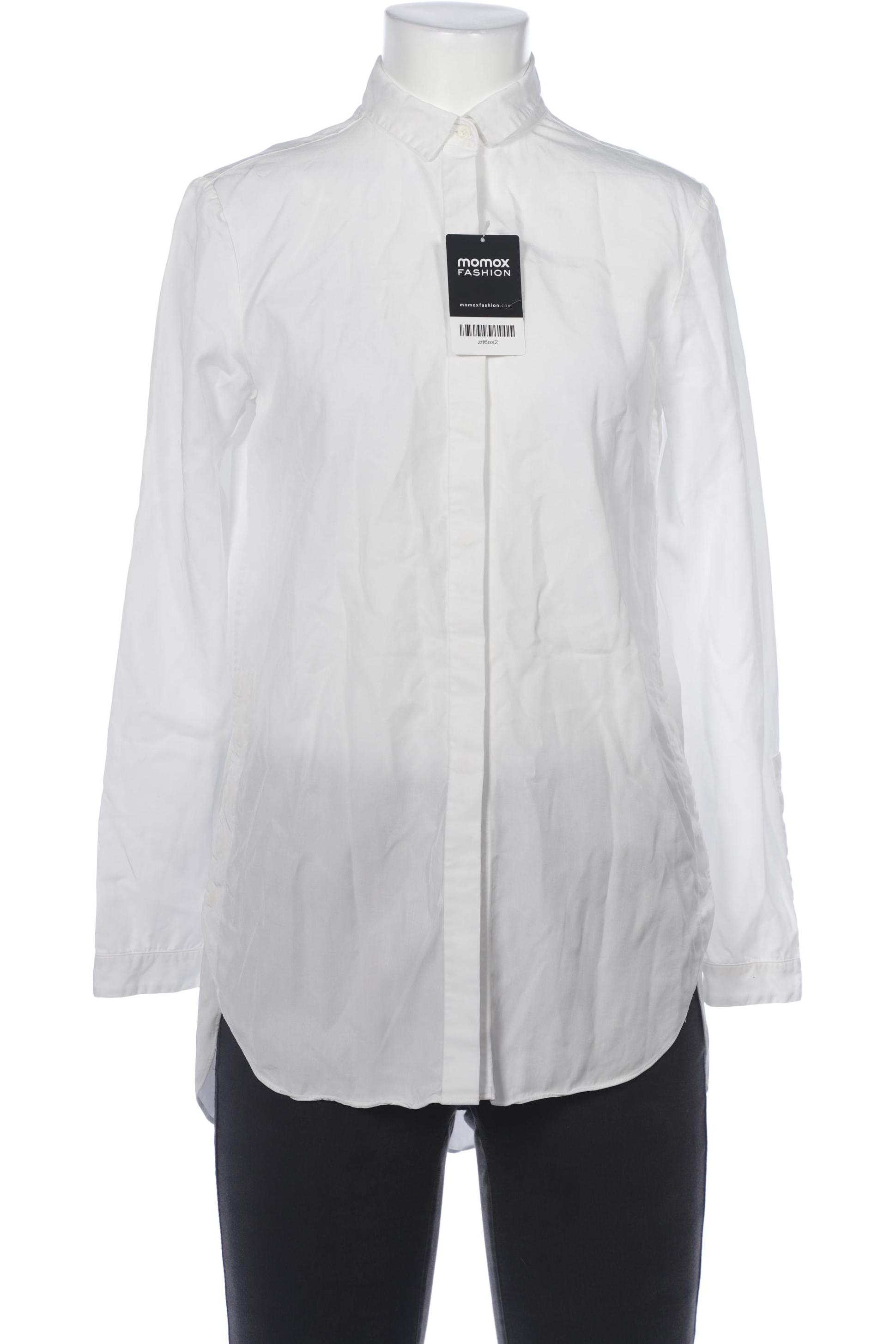

Massimo Dutti Damen Bluse, weiß, Gr. 36