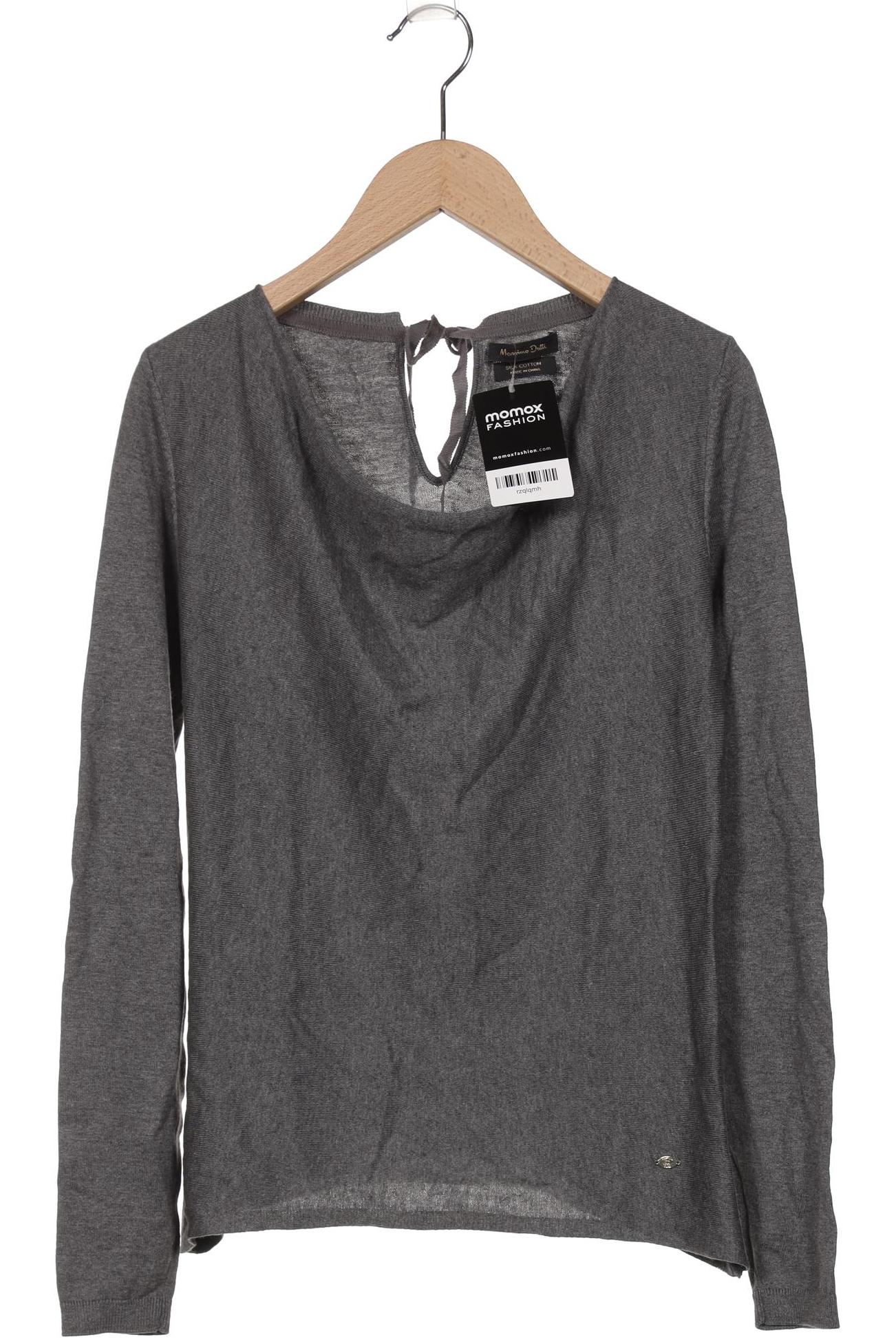 

Massimo Dutti Damen Pullover, grau, Gr. 36