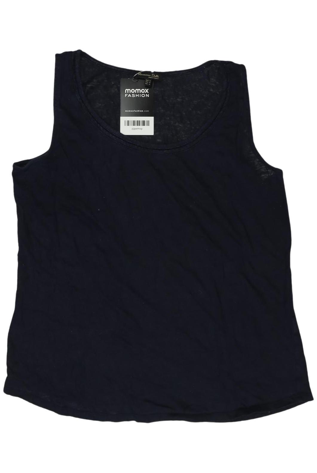 

Massimo Dutti Damen Top, marineblau, Gr. 38