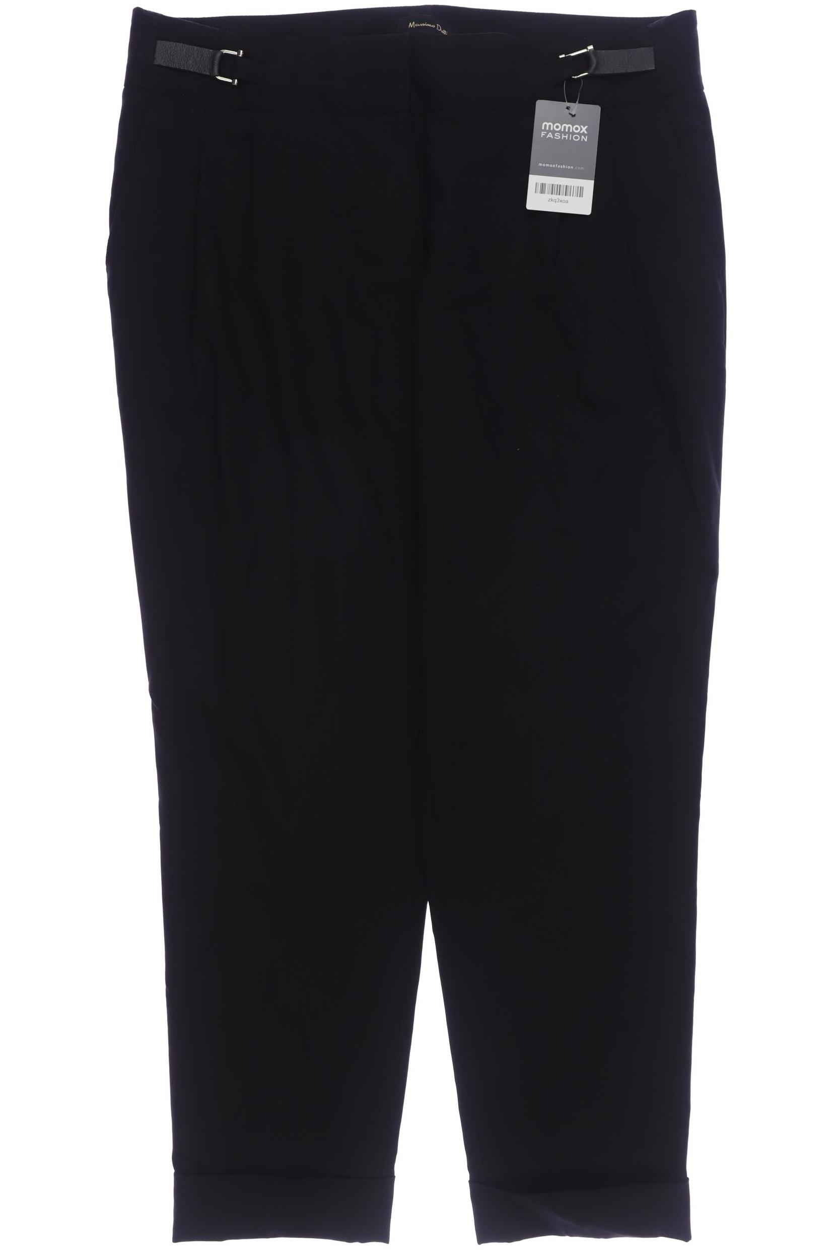 

Massimo Dutti Damen Stoffhose, schwarz, Gr. 42