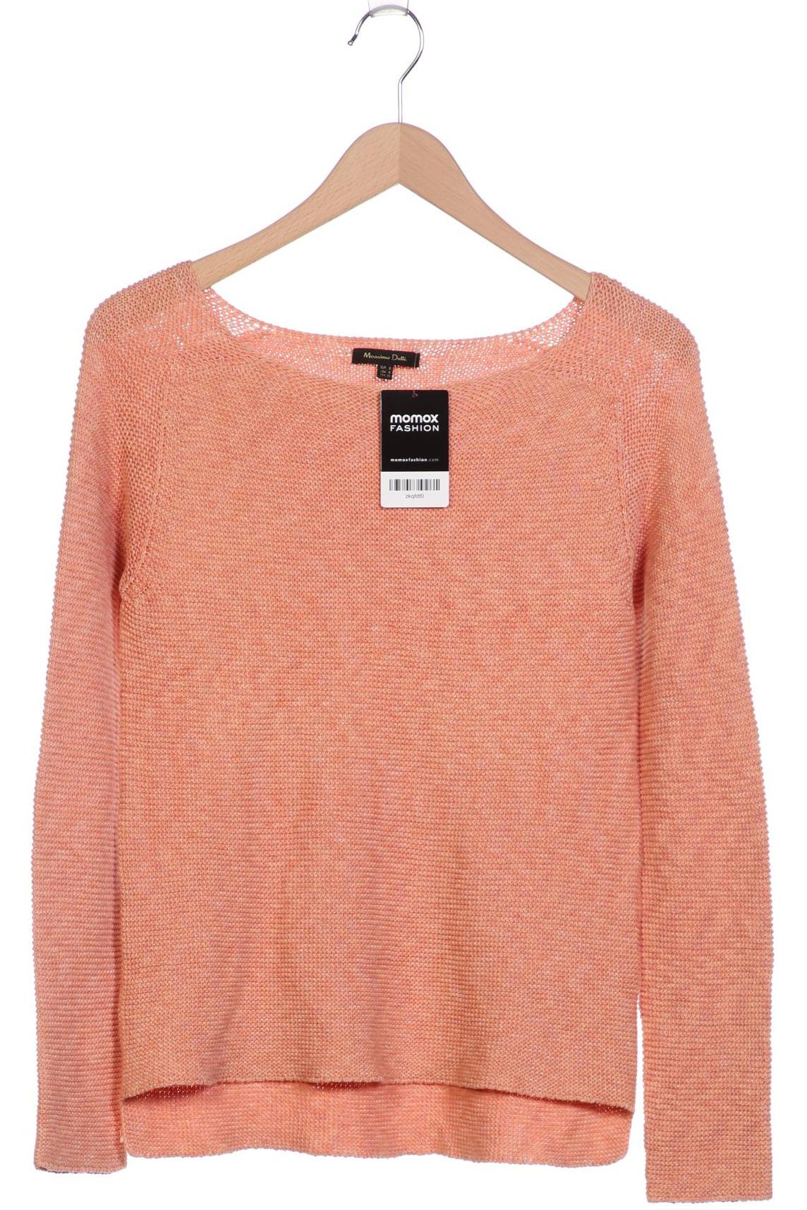 

Massimo Dutti Damen Pullover, orange, Gr. 36