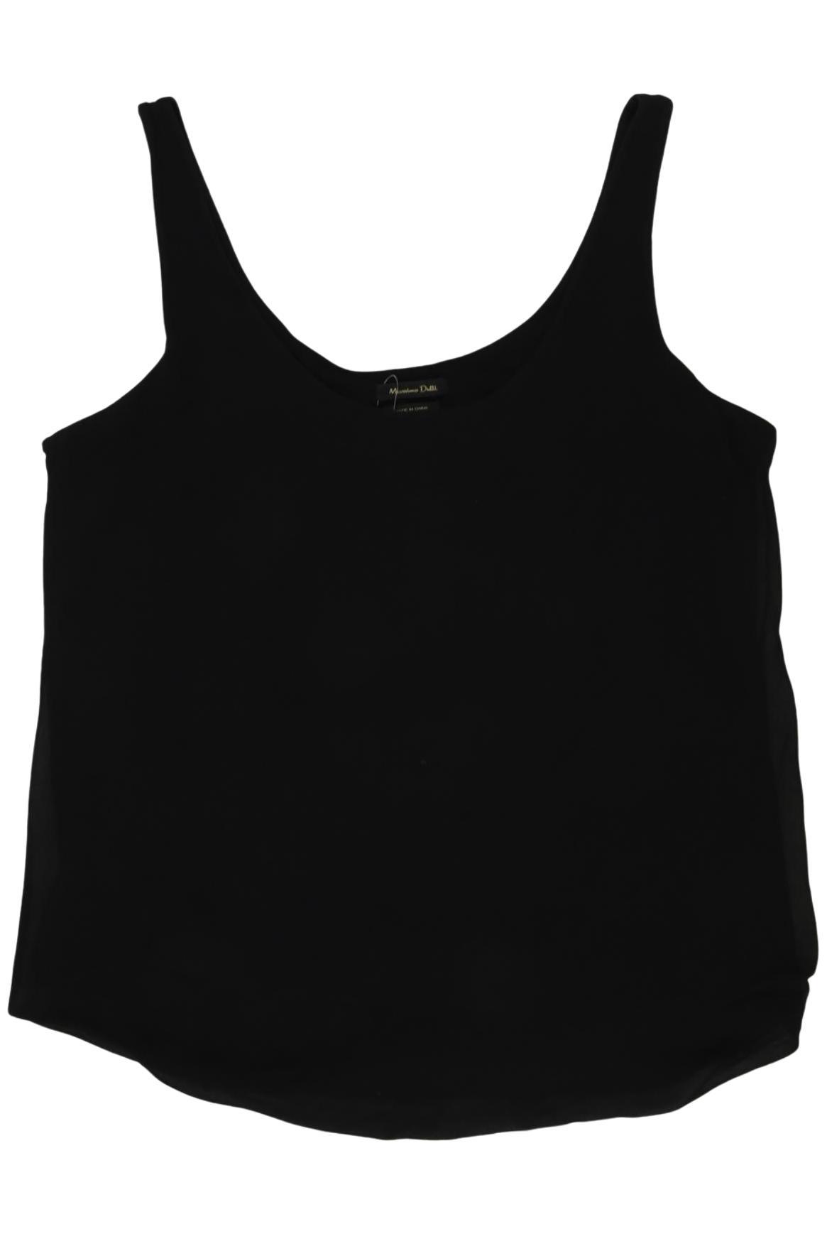 

Massimo Dutti Damen Top, schwarz, Gr. 42