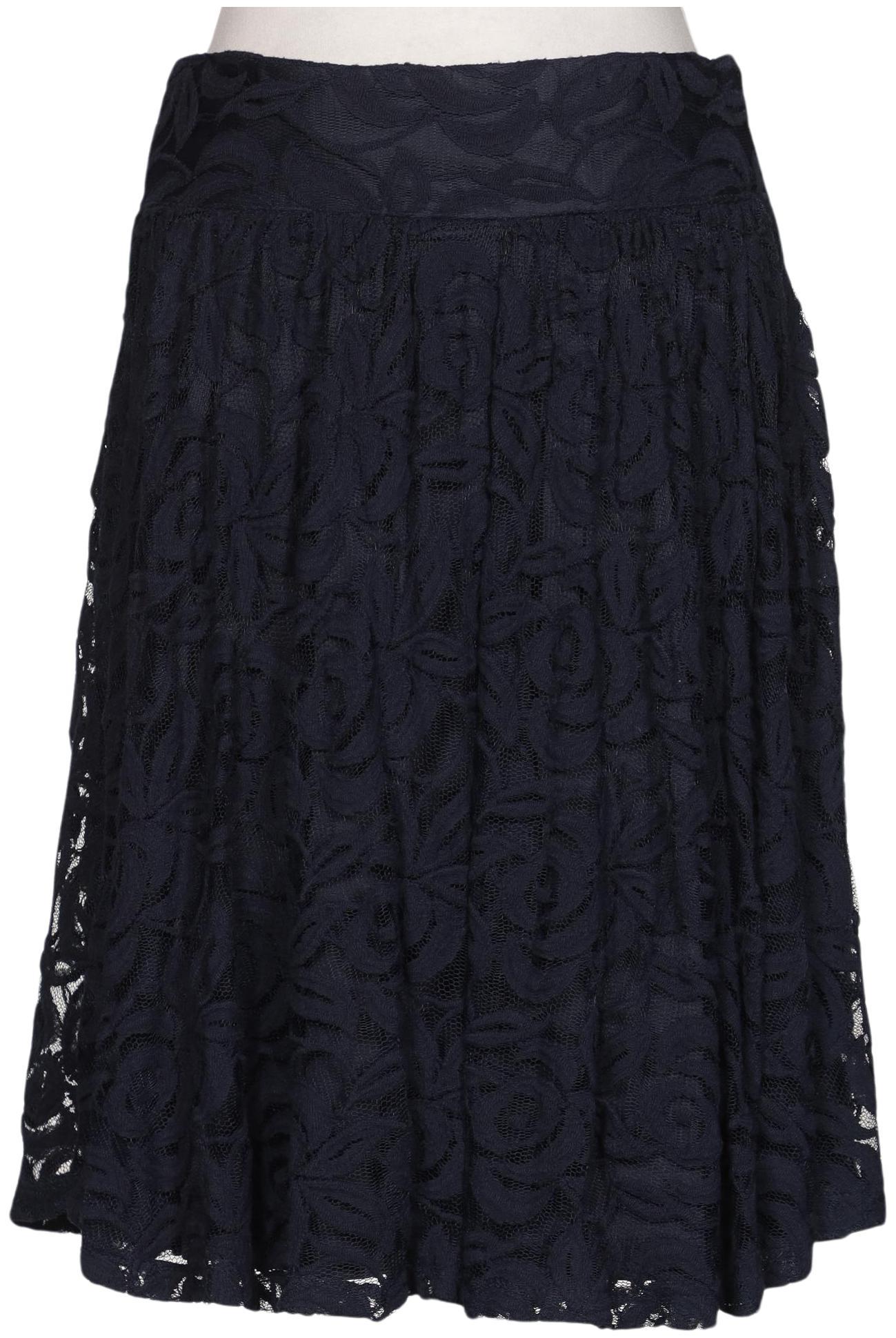 

Massimo Dutti Damen Rock, marineblau, Gr. 38