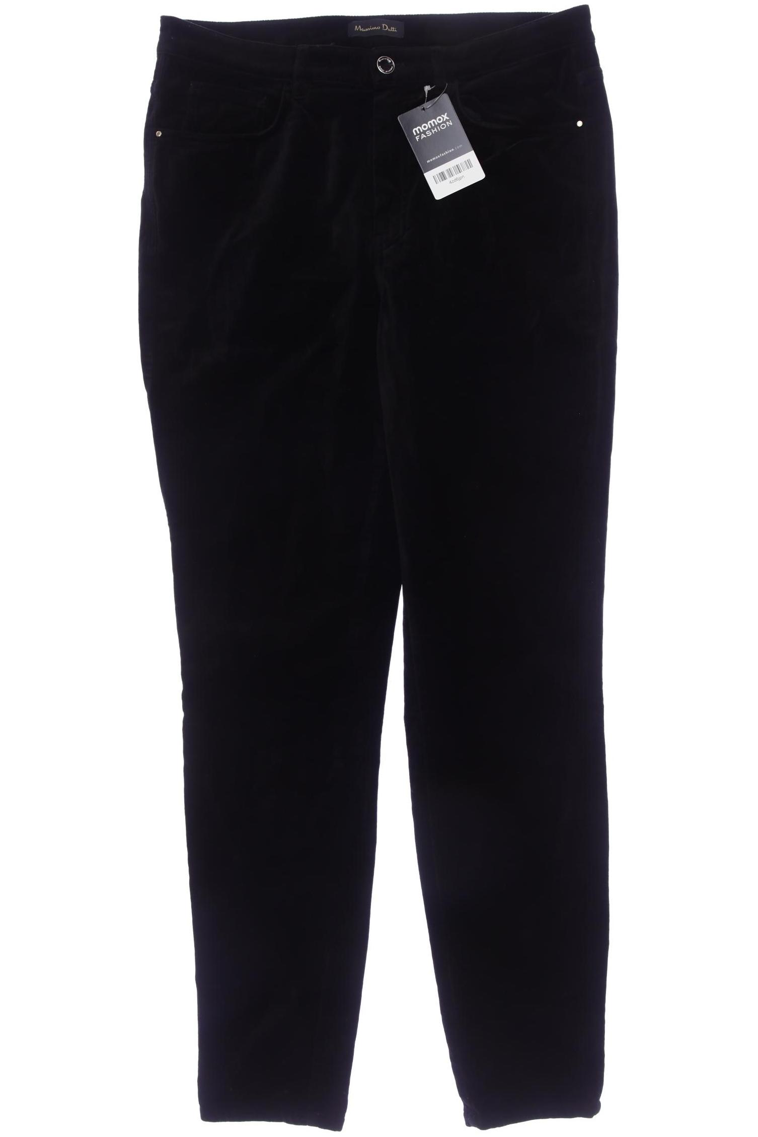 

Massimo Dutti Damen Stoffhose, schwarz, Gr. 42