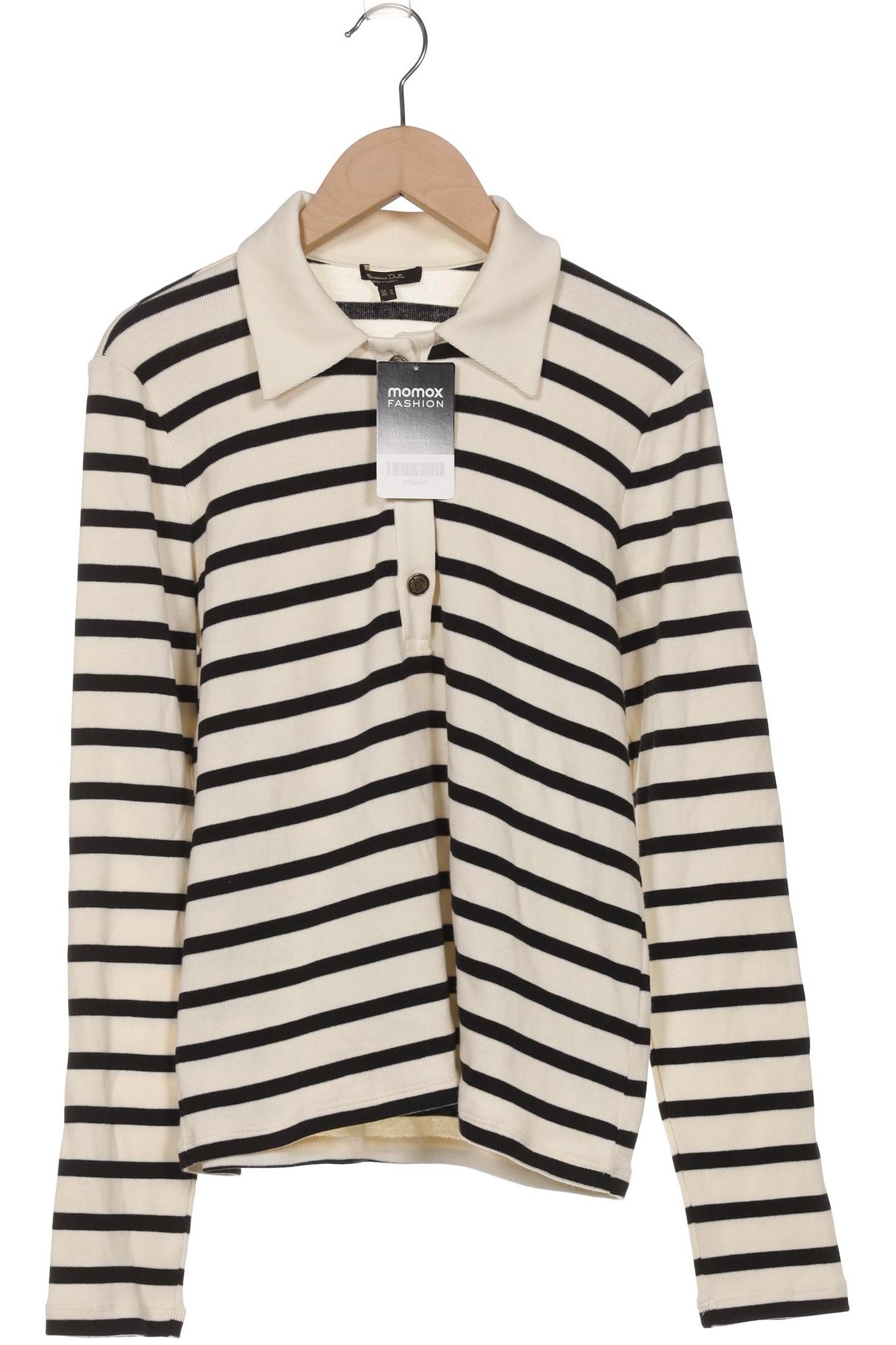 

Massimo Dutti Damen Pullover, cremeweiß, Gr. 38