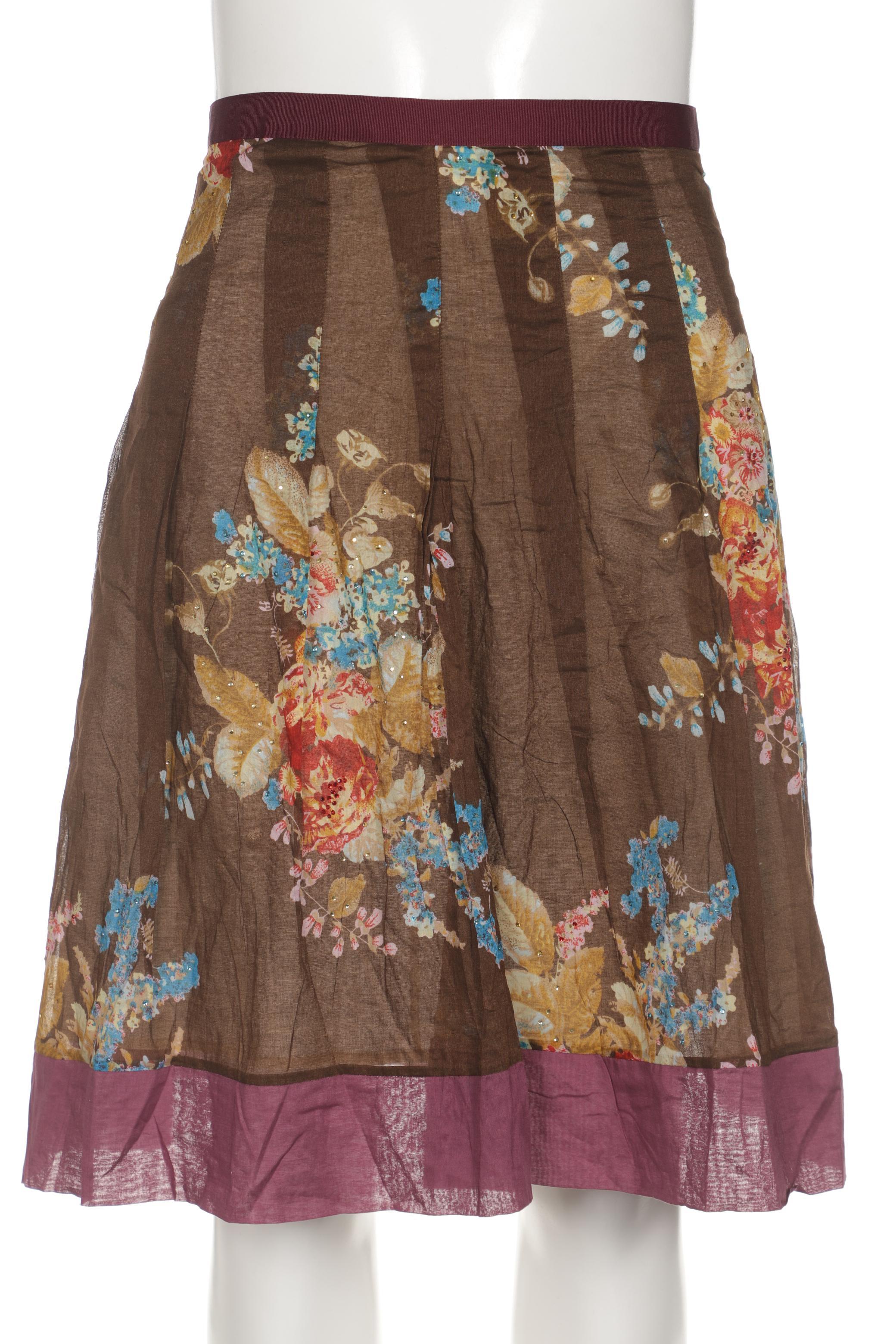

Massimo Dutti Damen Rock, braun, Gr. 44