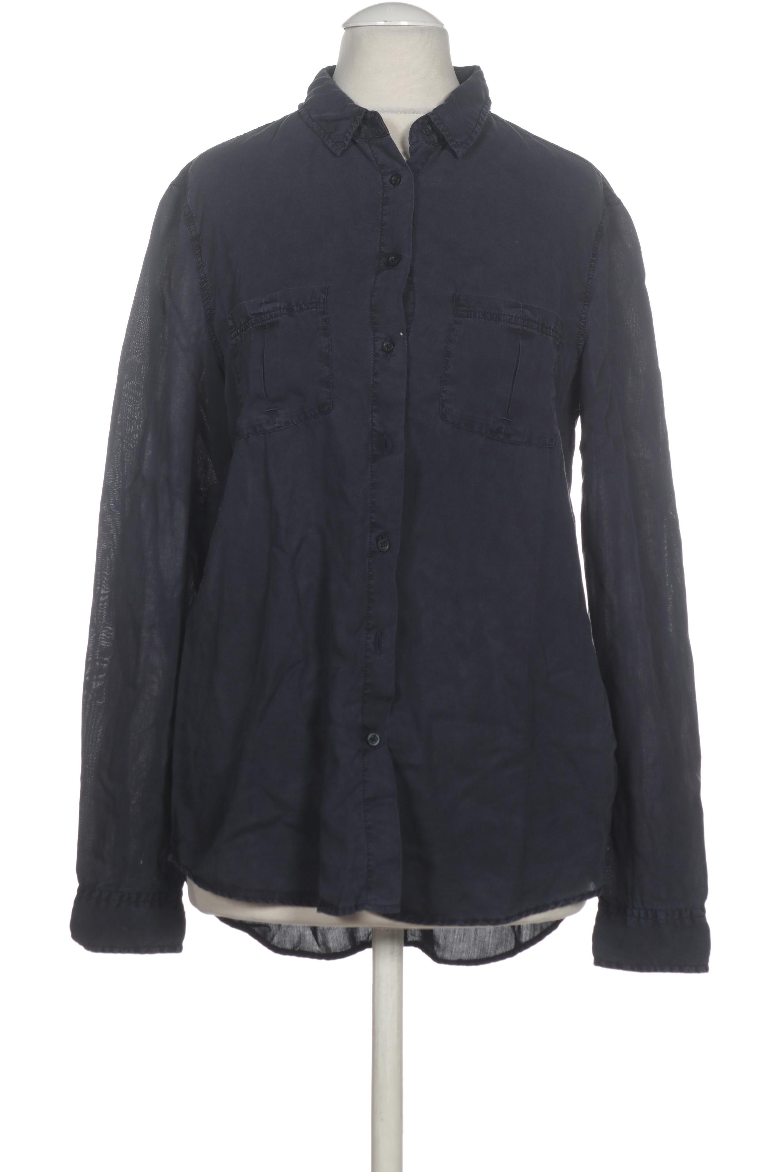 

Massimo Dutti Damen Bluse, blau, Gr. 36