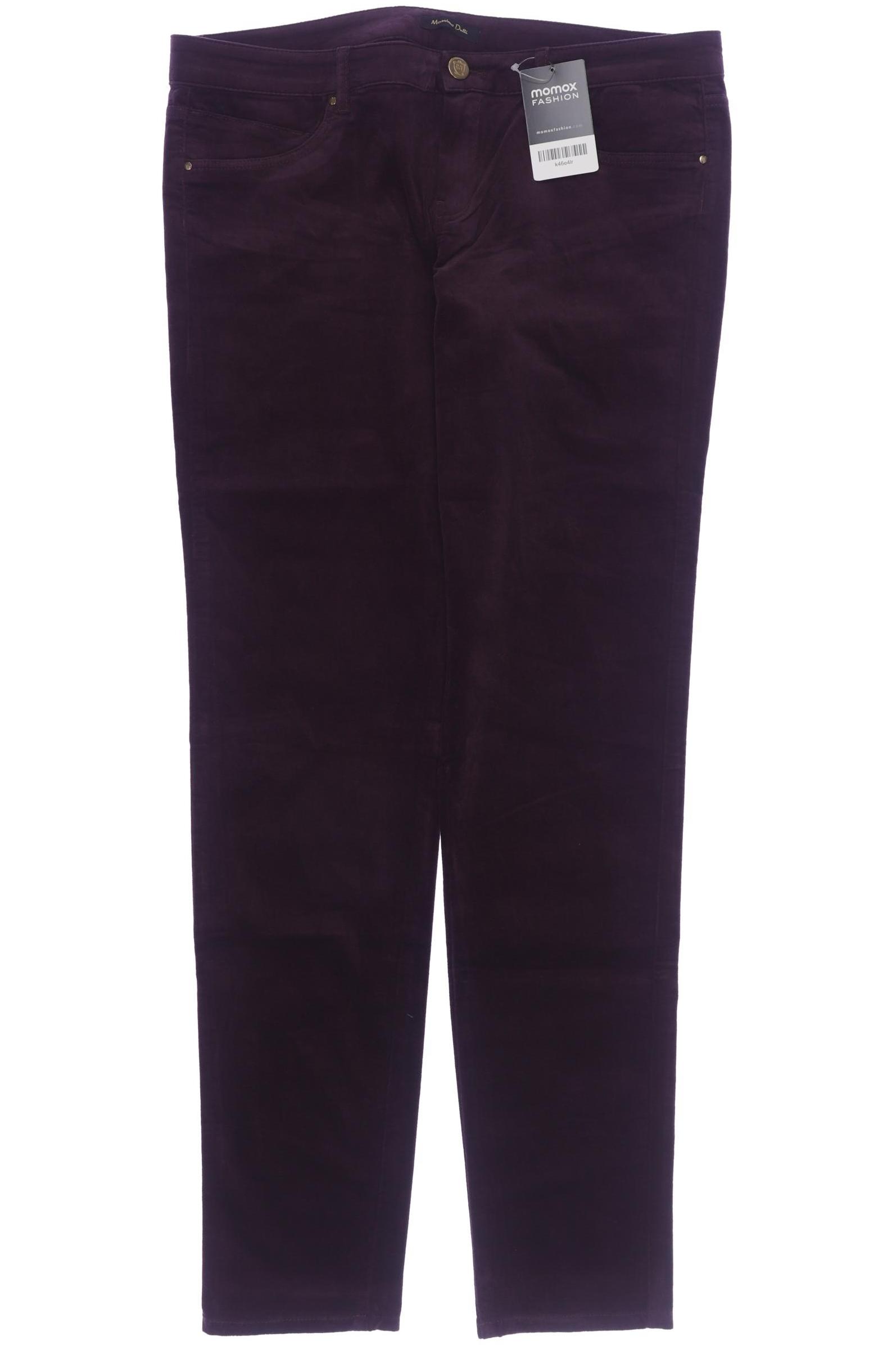 

Massimo Dutti Damen Stoffhose, bordeaux, Gr. 42