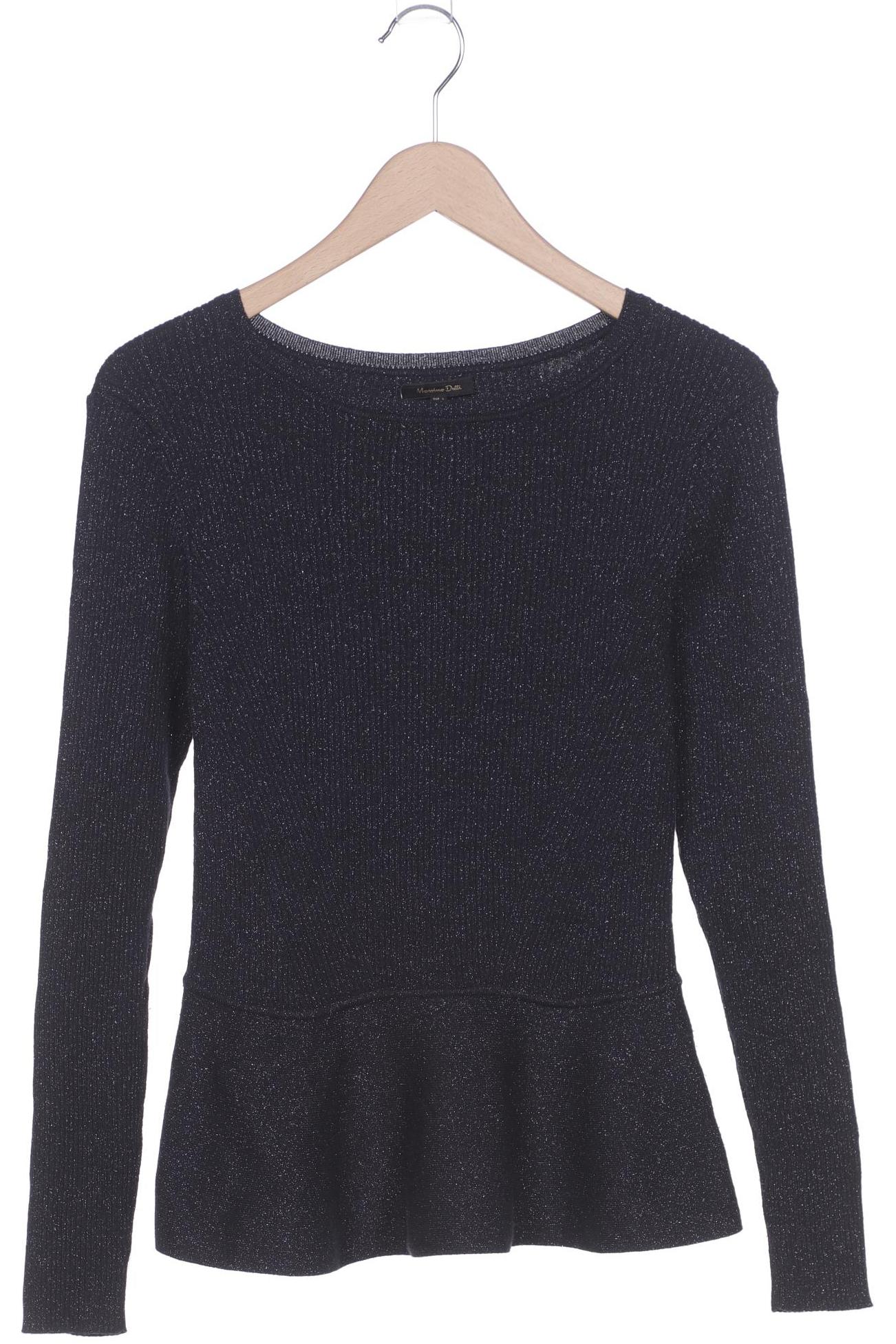 

Massimo Dutti Damen Pullover, marineblau, Gr. 42